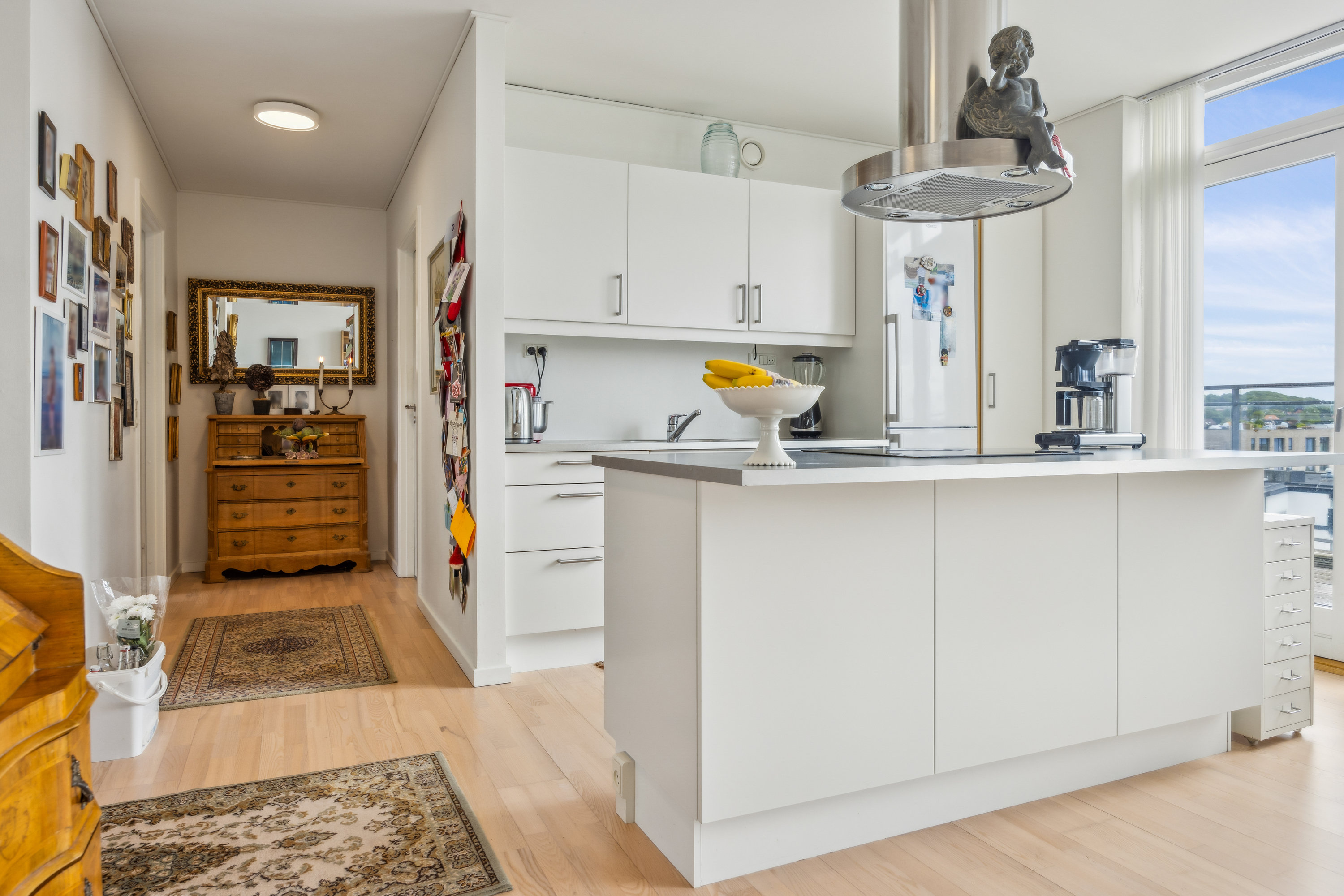 Fremhævet køkken billede i fuldskærmstilstand. Billede af Julius Posselts Vej 1D, 5. 2., 9400 Nørresundby