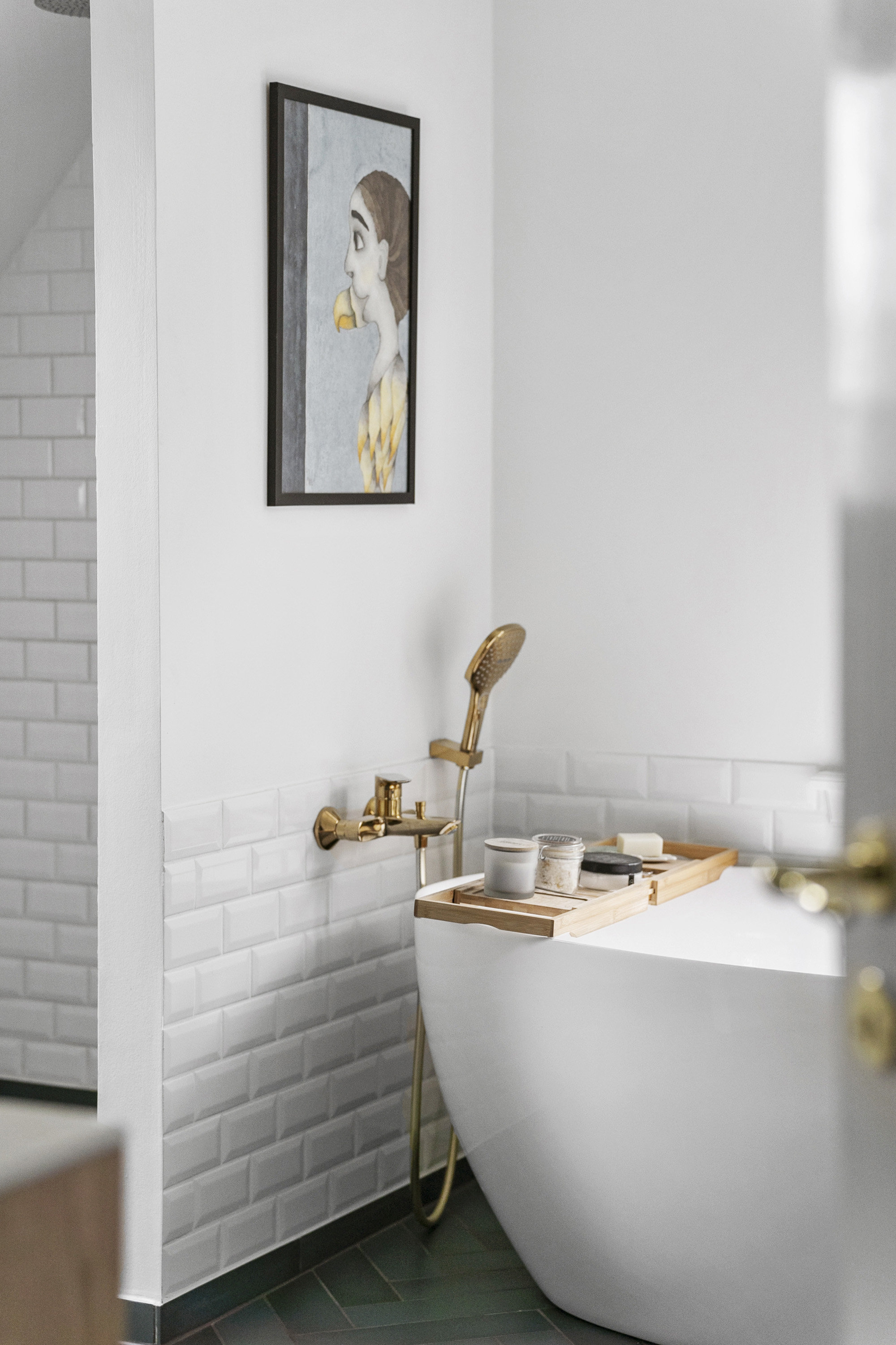 Fremhævet badeværelse billede i fuldskærmstilstand. Billede af Næsset 7A, 8700 Horsens