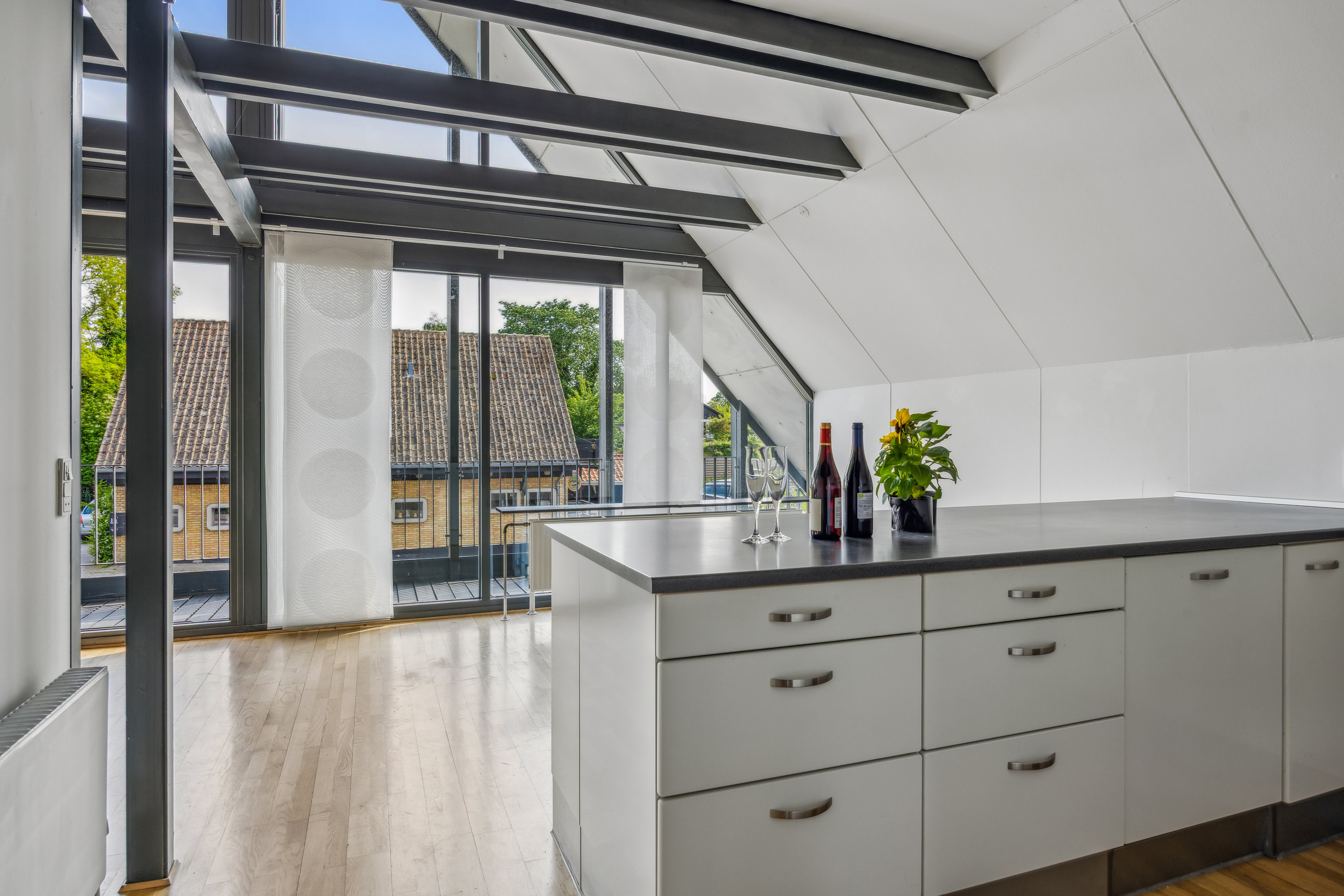 Fremhævet køkken billede i fuldskærmstilstand. Billede af Jernbanegade 25, 8400 Ebeltoft