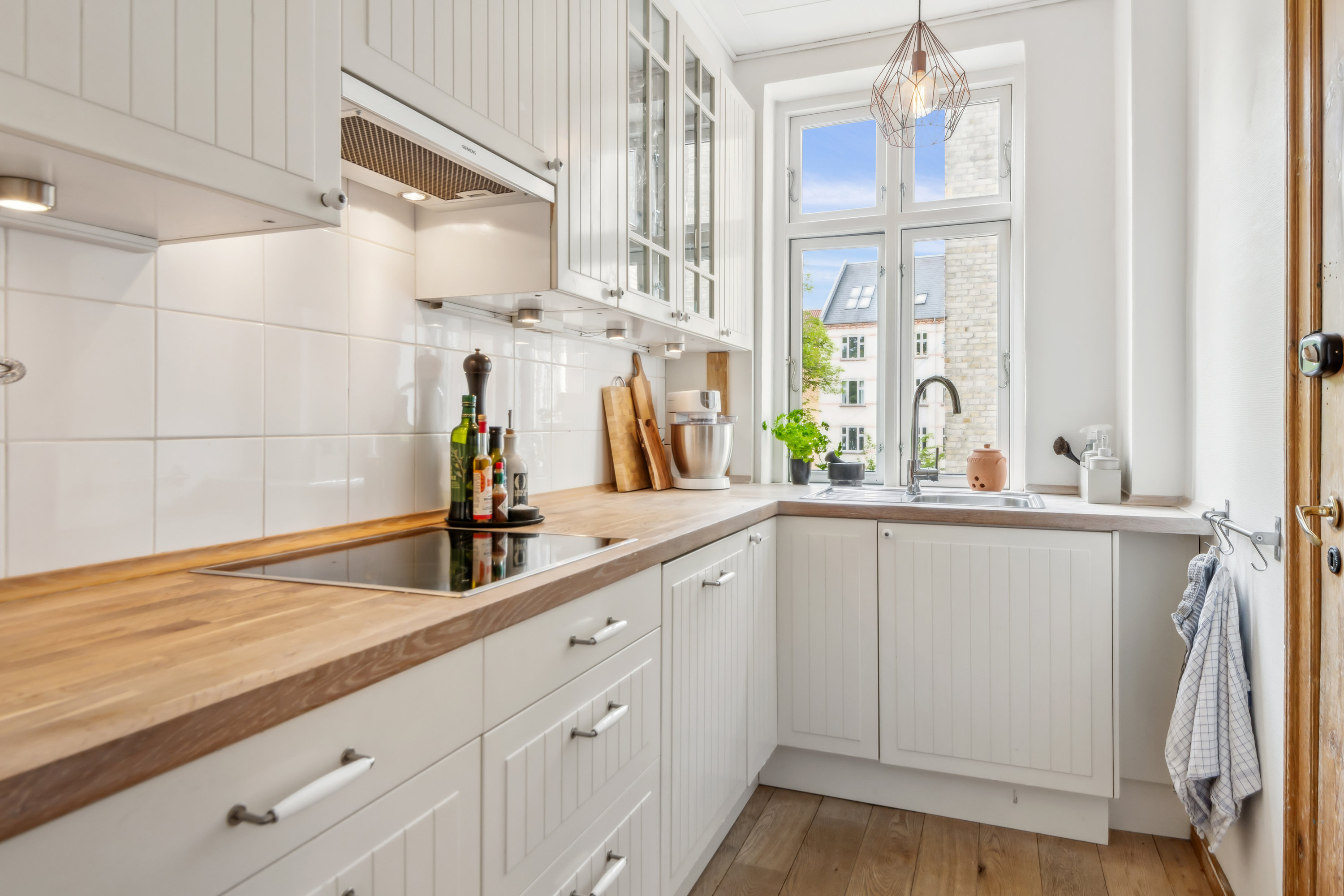 Fremhævet køkken billede i fuldskærmstilstand. Billede af Løkkegade 15, 2. tv., 9000 Aalborg