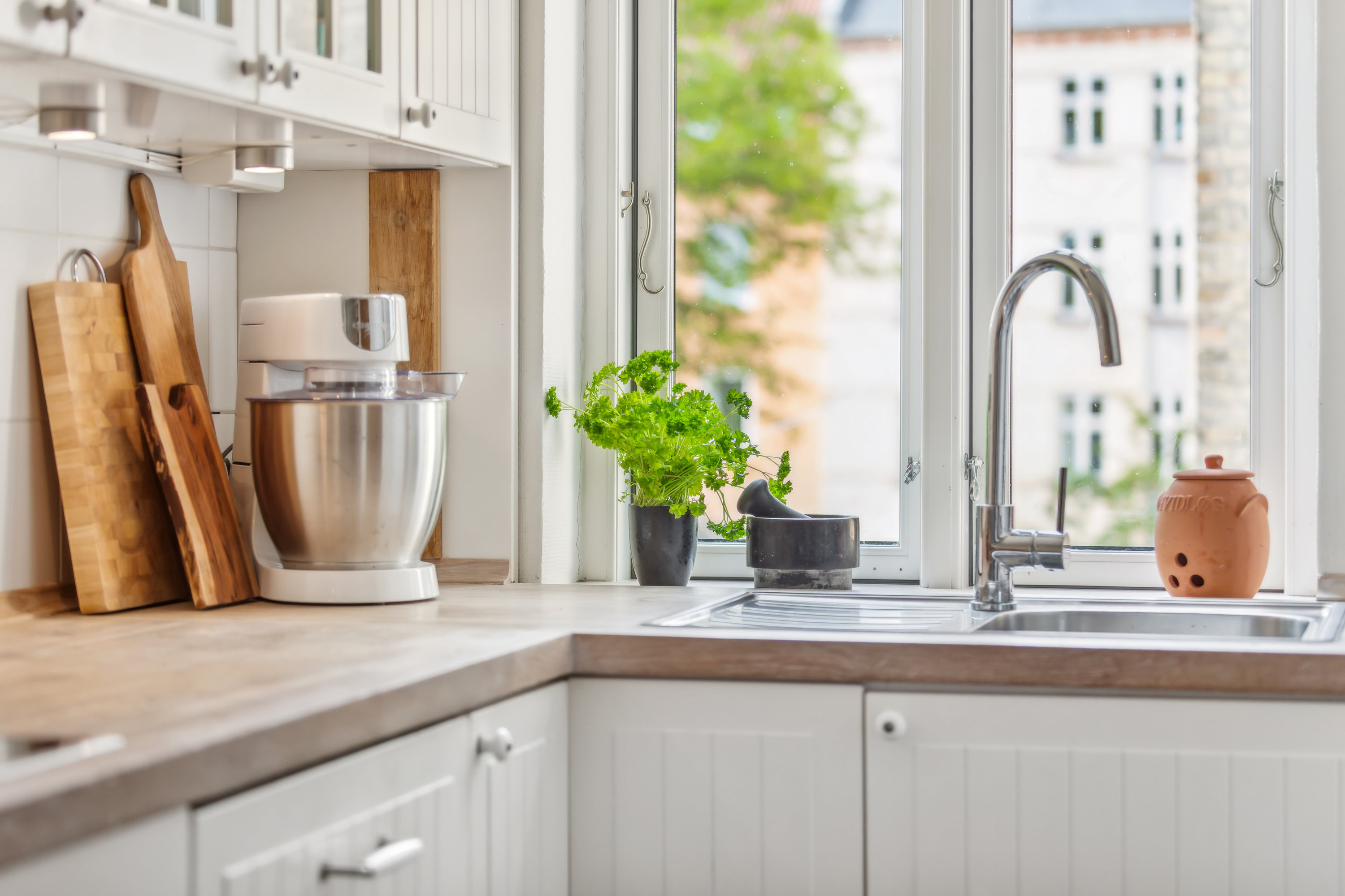 Fremhævet køkken billede i fuldskærmstilstand. Billede af Løkkegade 15, 2. tv., 9000 Aalborg