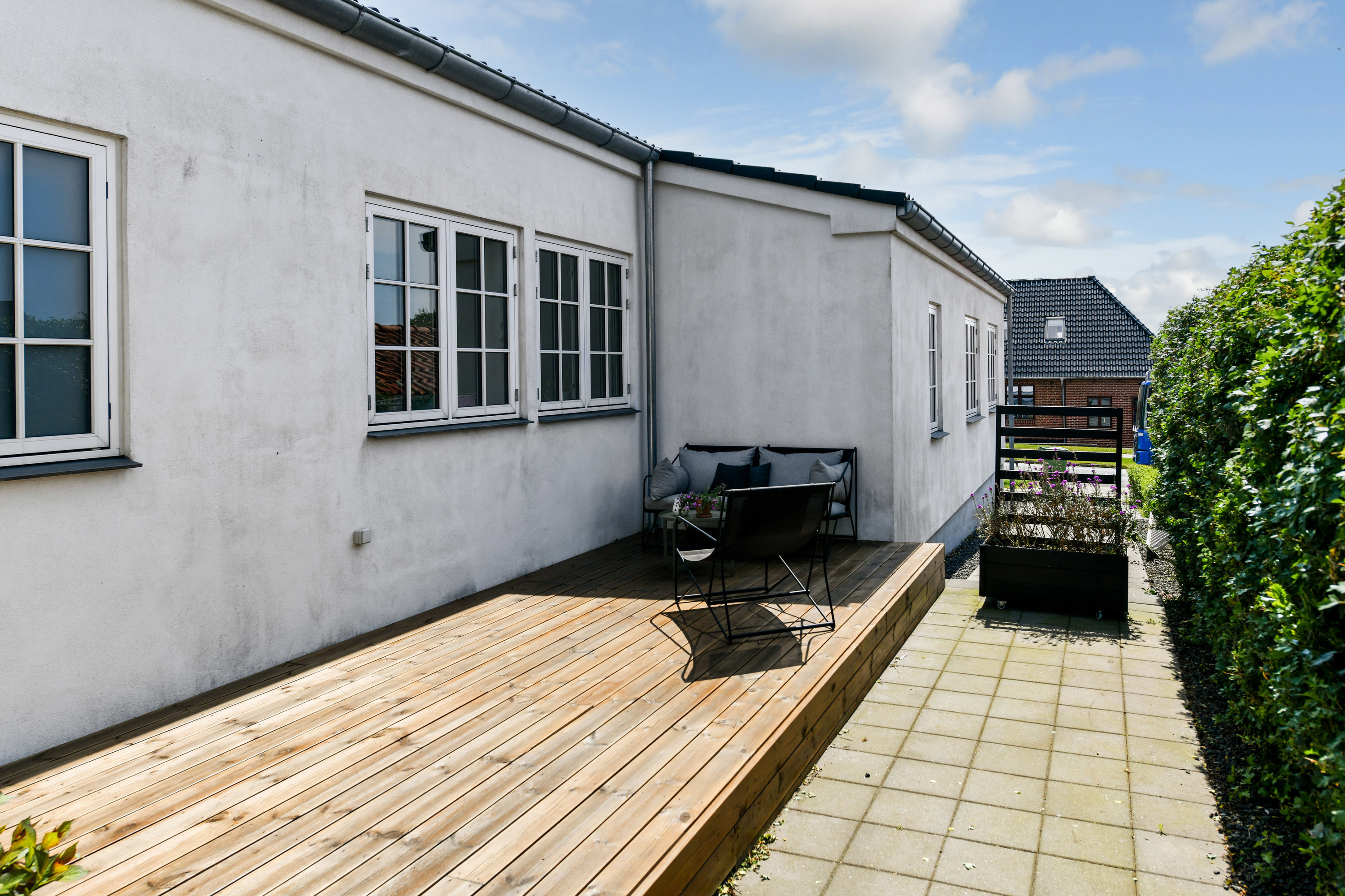 Fremhævet terrasse billede i fuldskærmstilstand. Billede af Carit Etlars Alle 36, 6700 Esbjerg