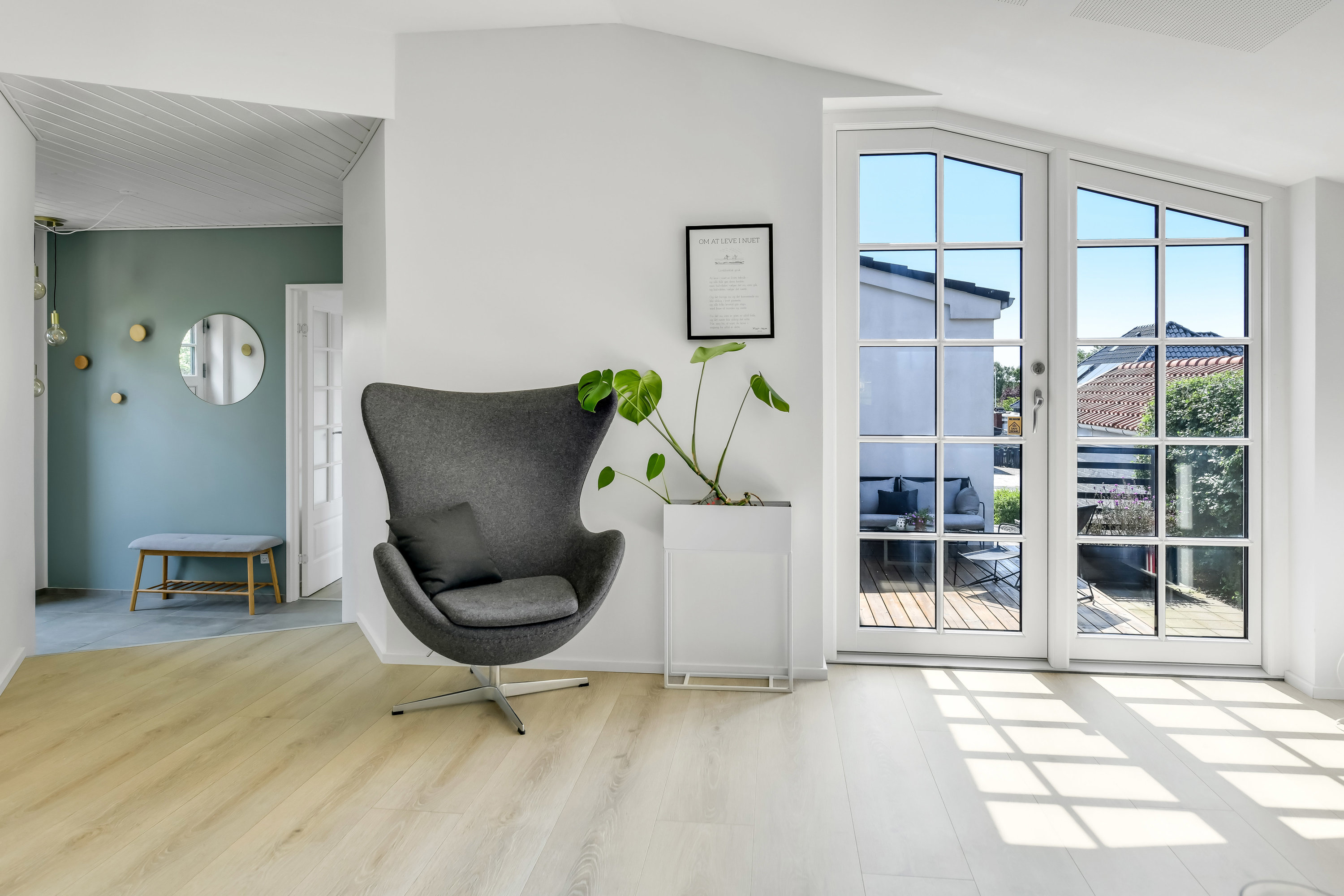 Fremhævet stue billede i fuldskærmstilstand. Billede af Carit Etlars Alle 36, 6700 Esbjerg