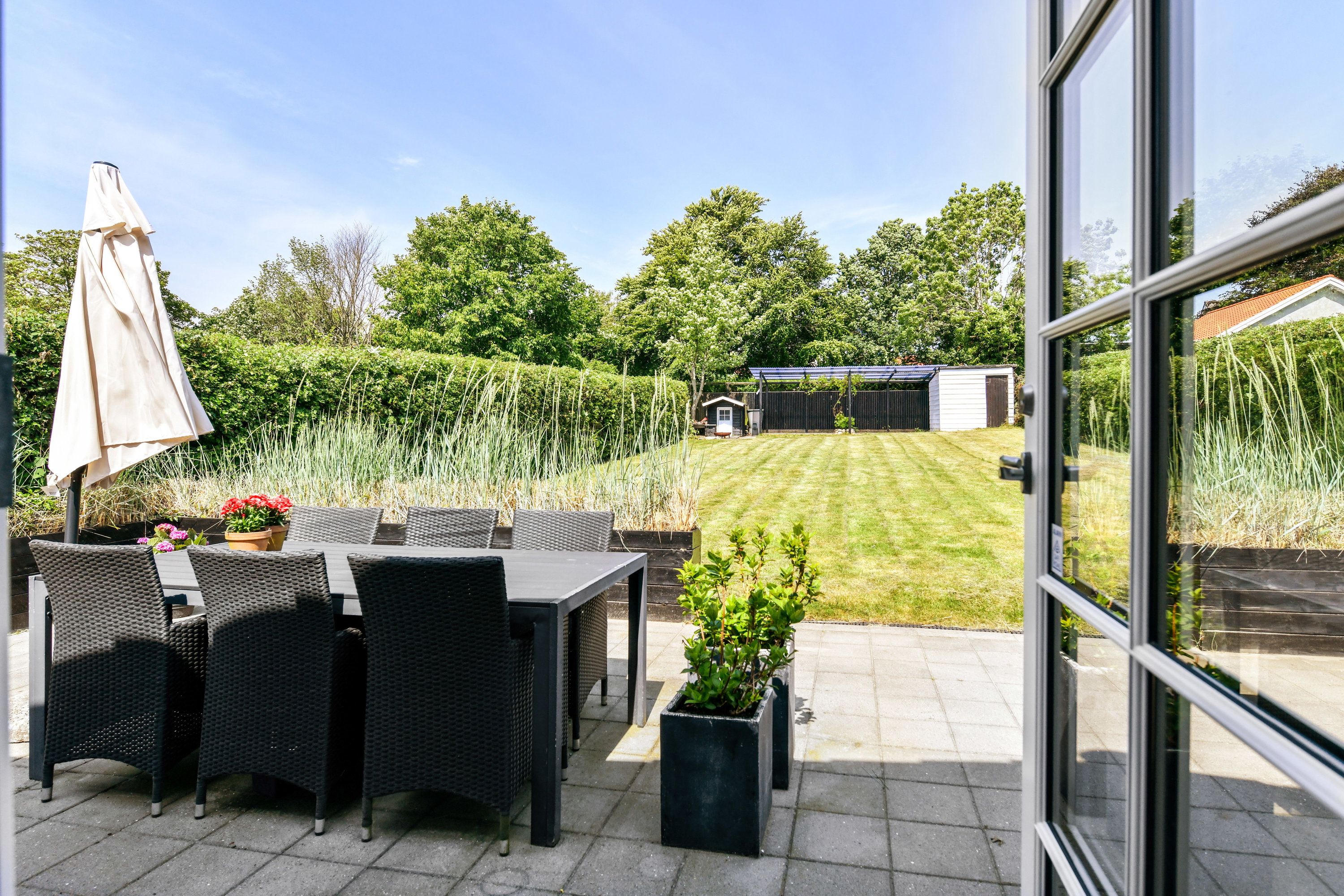 Fremhævet terrasse billede i fuldskærmstilstand. Billede af Carit Etlars Alle 36, 6700 Esbjerg