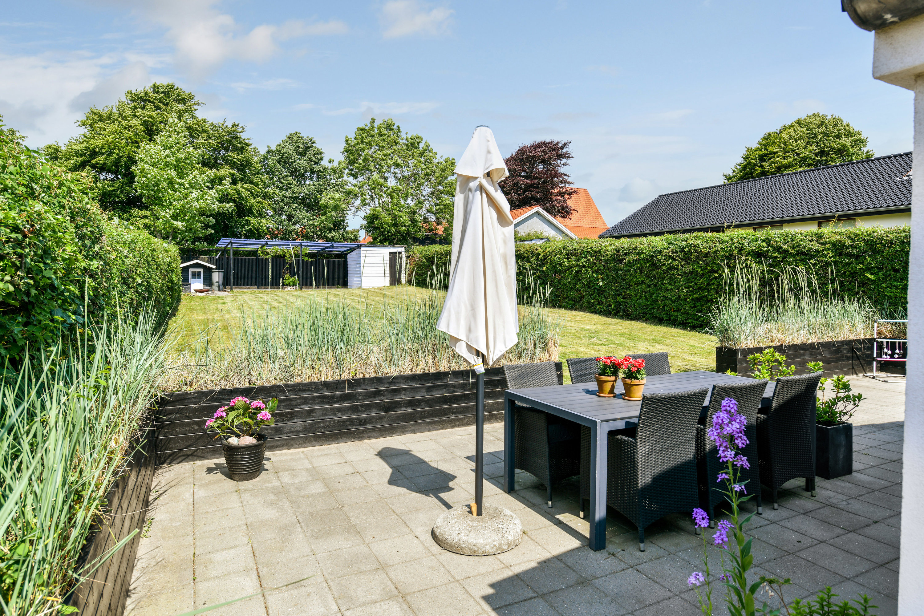 Fremhævet terrasse billede i fuldskærmstilstand. Billede af Carit Etlars Alle 36, 6700 Esbjerg