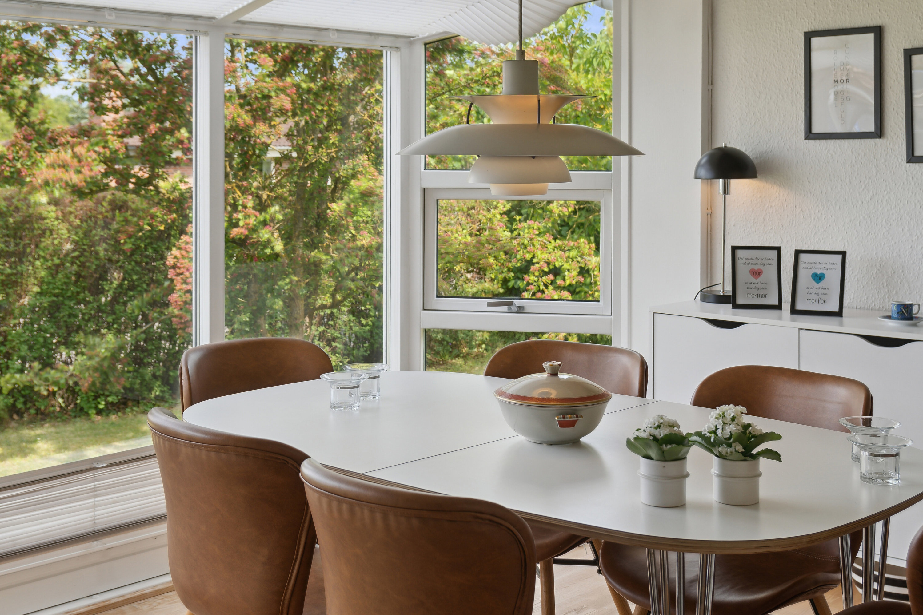 Fremhævet spisestue billede i fuldskærmstilstand. Billede af Frederiksberg 37, 4470 Svebølle