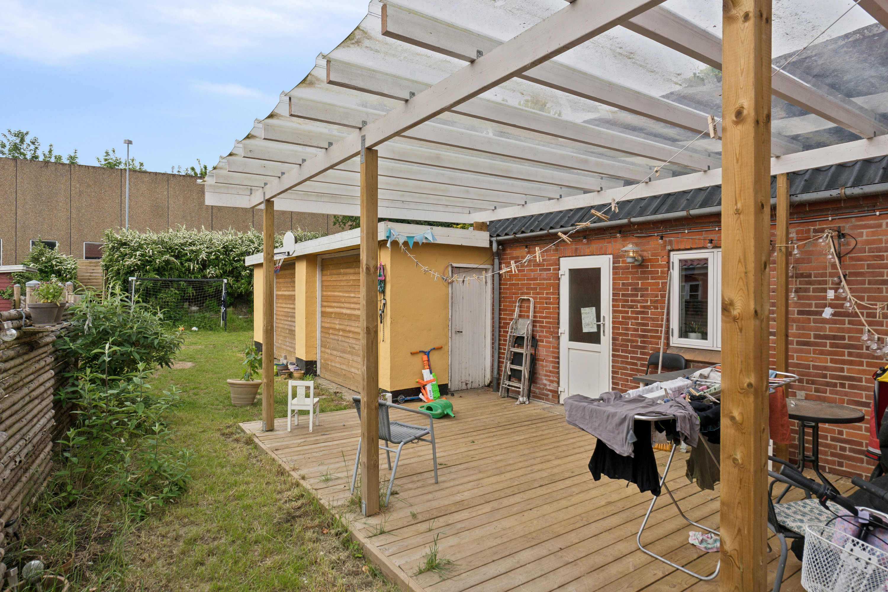 Fremhævet overdækket terrasse billede i fuldskærmstilstand. Billede af Svendborgvej 45, Ollerup, 5762 Vester Skerninge