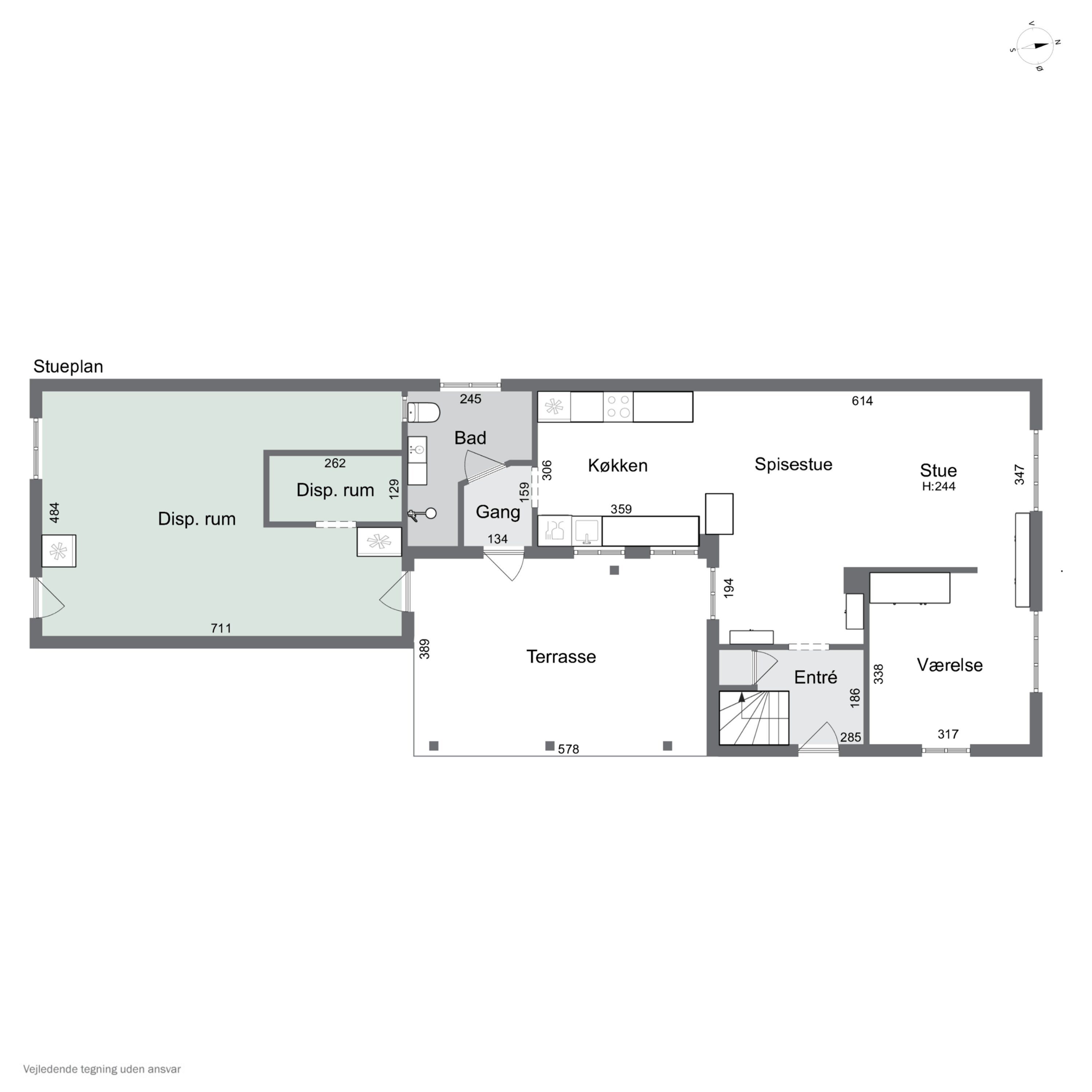 Plantegninger billede af Svendborgvej 45, Ollerup, 5762 Vester Skerninge