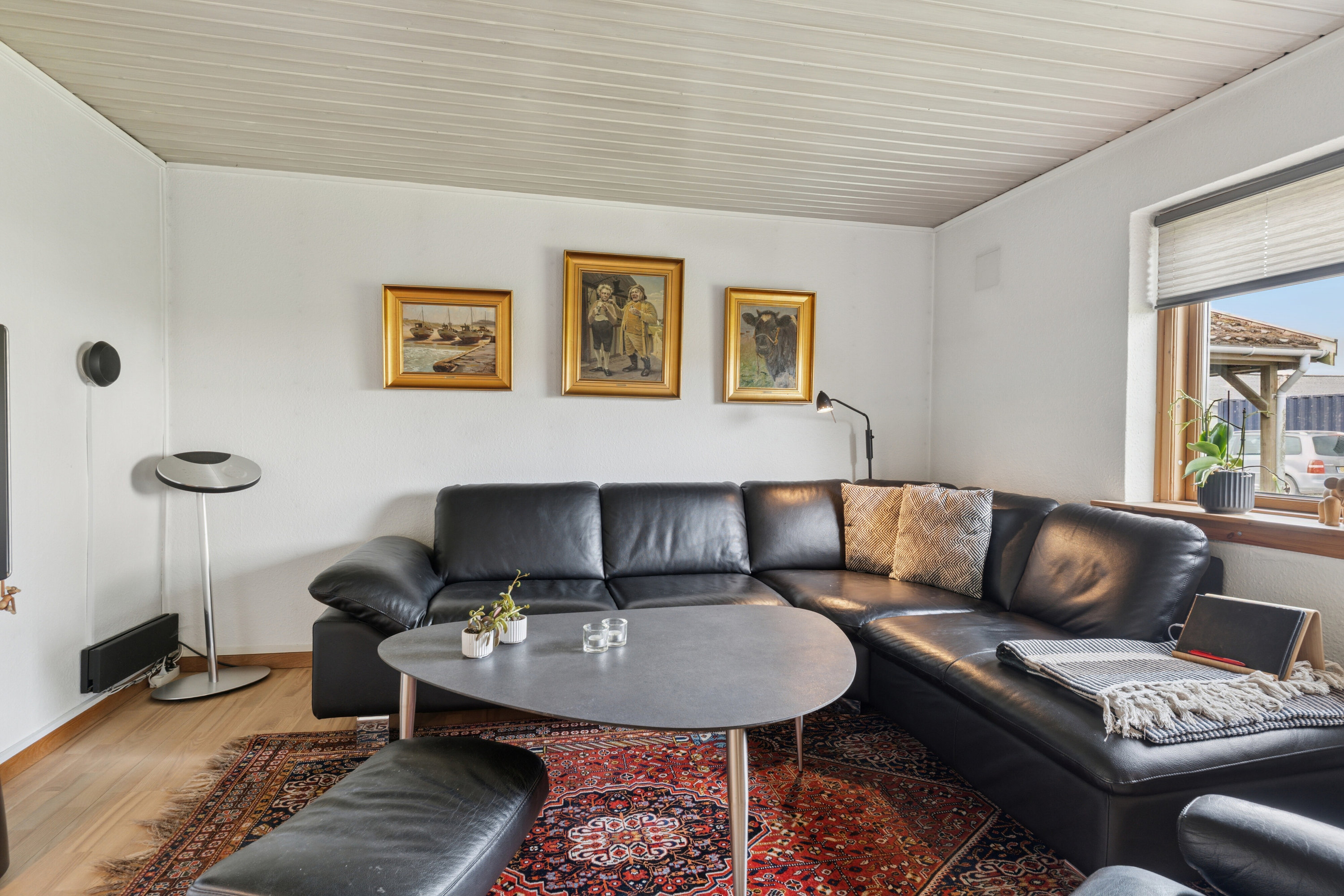 Fremhævet stue billede i fuldskærmstilstand. Billede af Frederiksberg 37, 4470 Svebølle