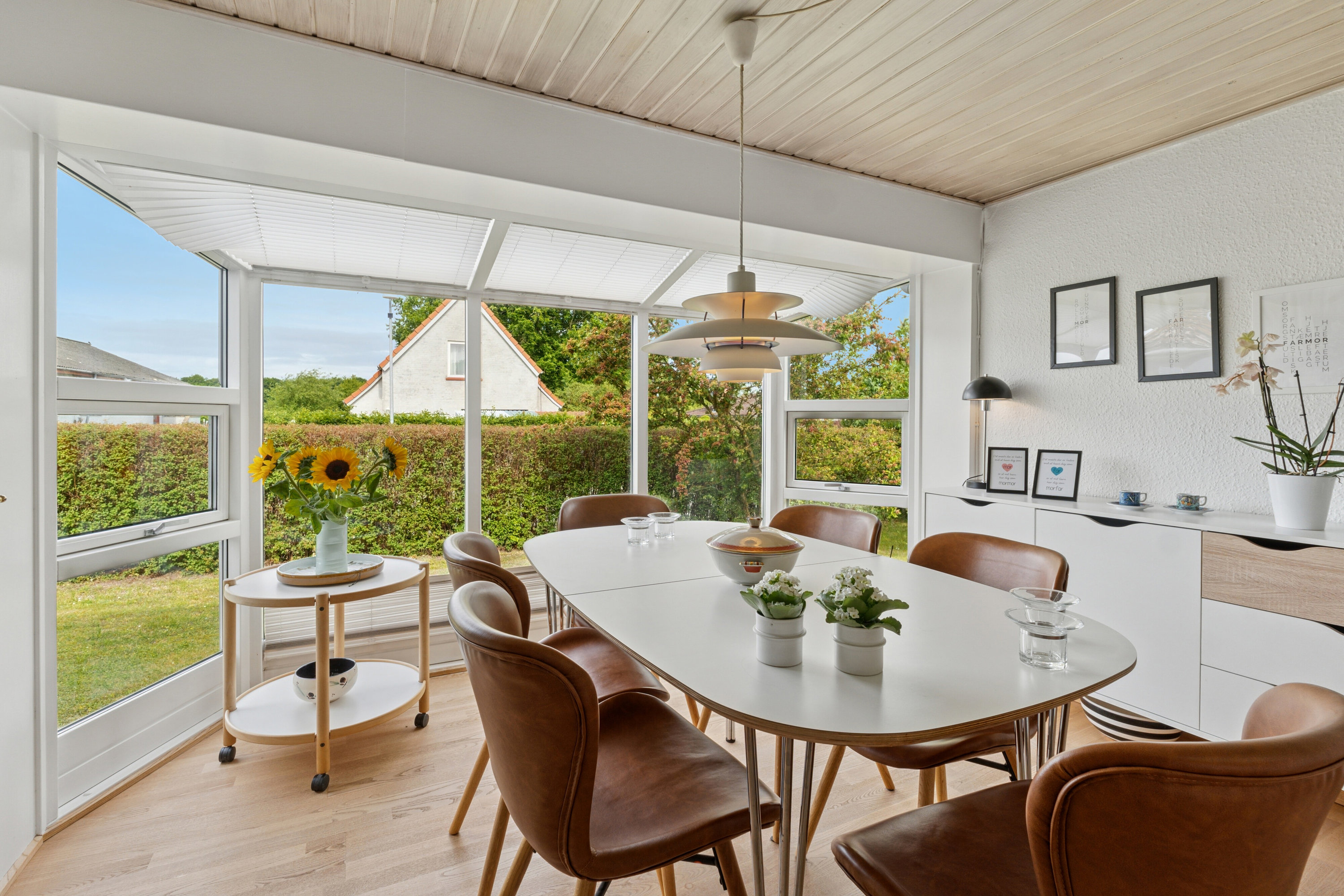 Fremhævet spisestue billede i fuldskærmstilstand. Billede af Frederiksberg 37, 4470 Svebølle