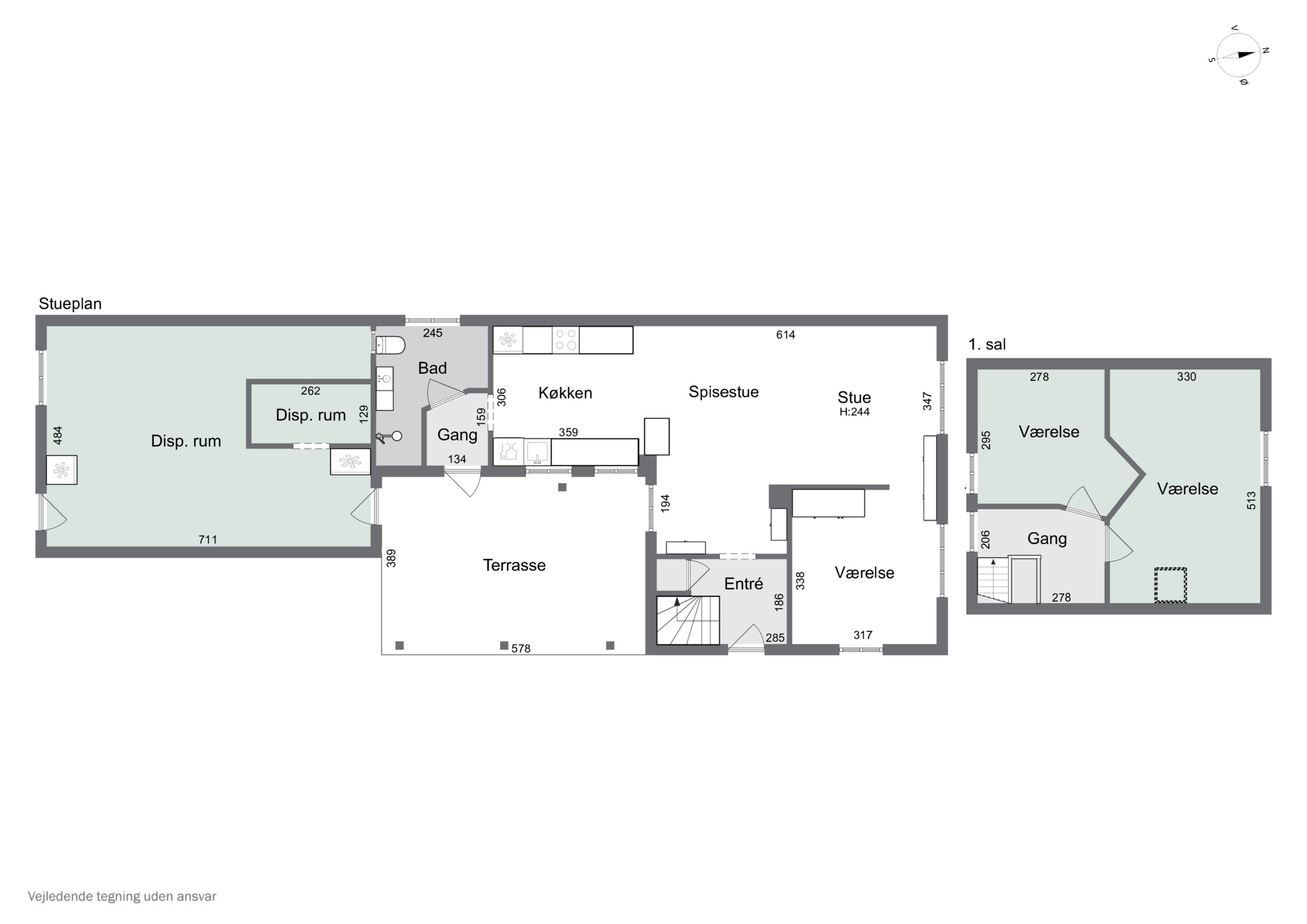 Plantegninger billede af Svendborgvej 45, Ollerup, 5762 Vester Skerninge