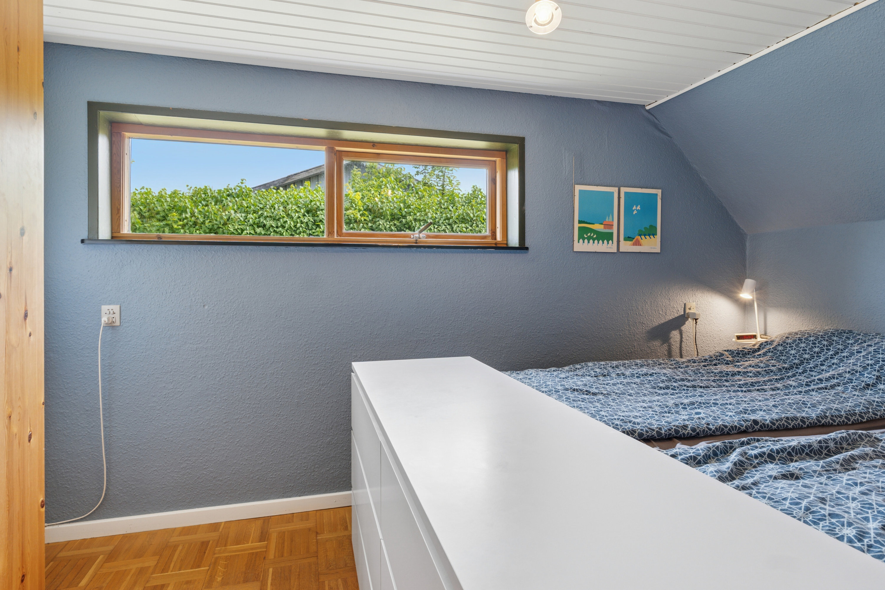 Fremhævet soveværelse billede i fuldskærmstilstand. Billede af Frederiksberg 37, 4470 Svebølle