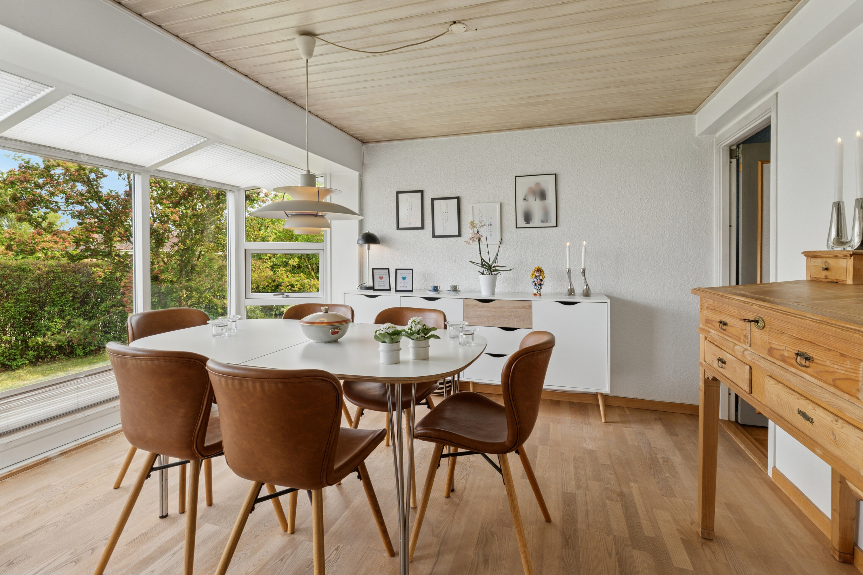 Fremhævet spiseplads billede i fuldskærmstilstand. Billede af Frederiksberg 37, 4470 Svebølle