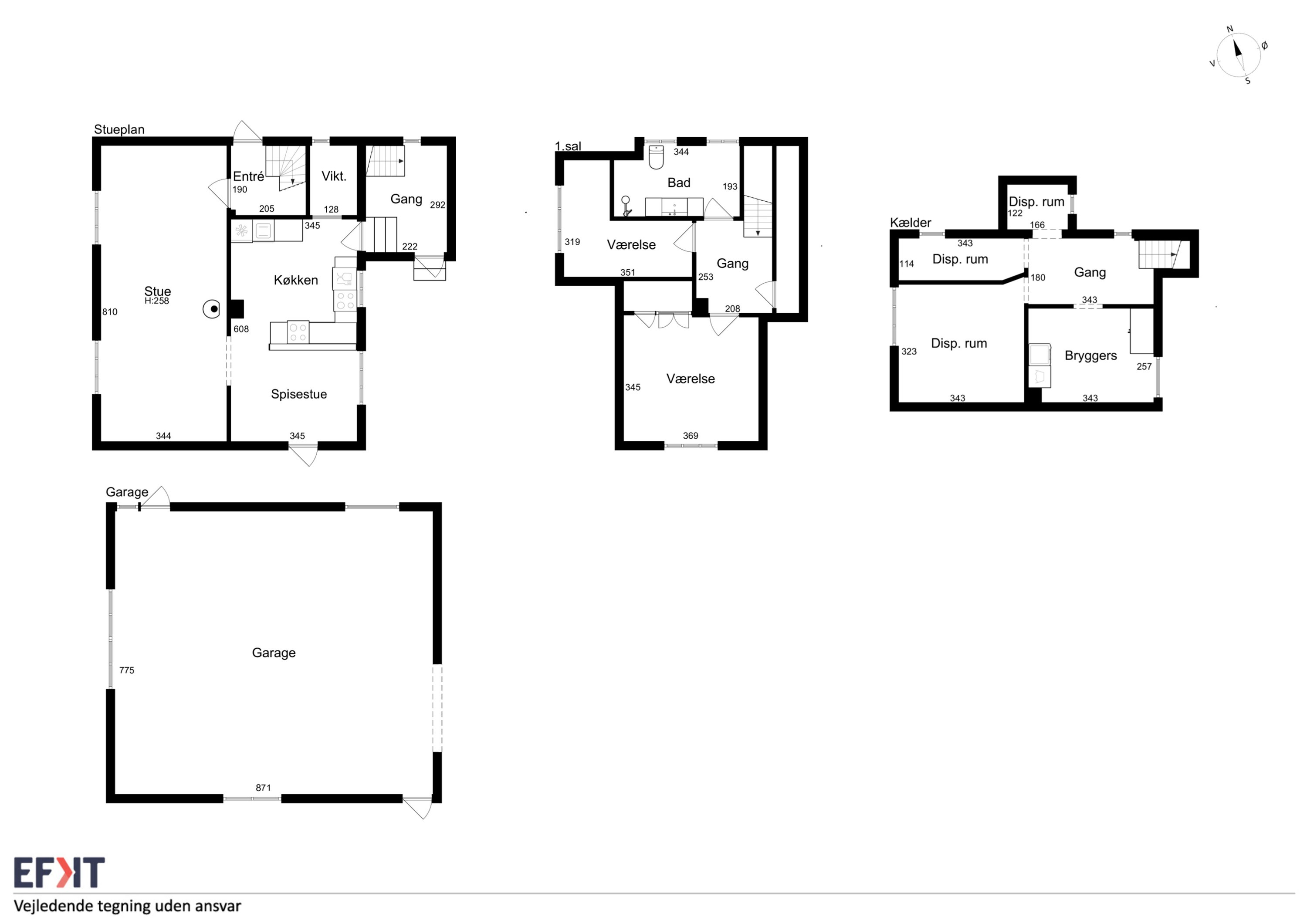 Plantegninger billede af Tryggelev 19, Tryggelev, 5932 Humble