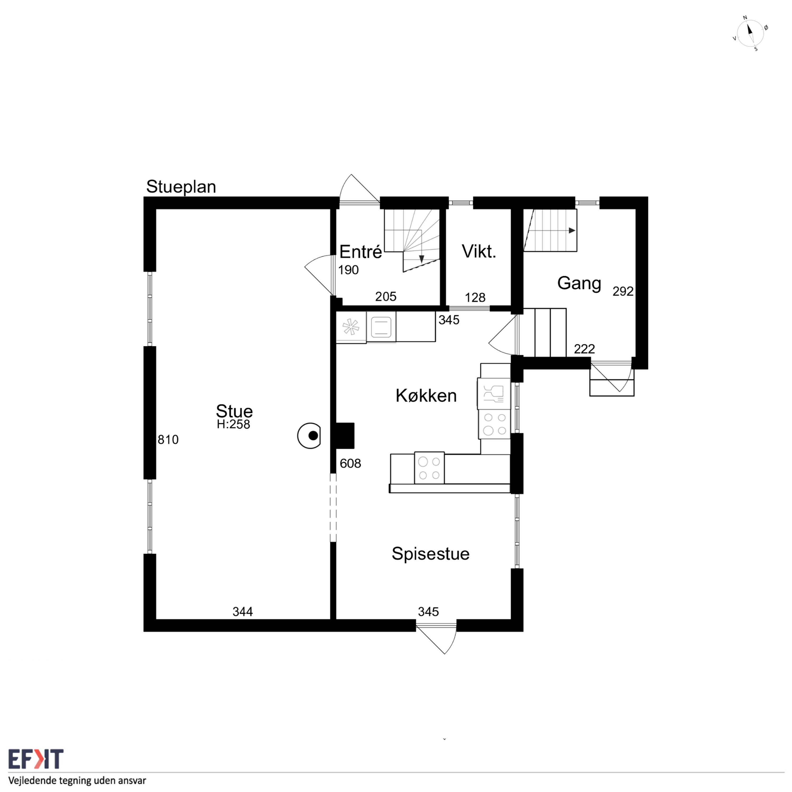 Plantegninger billede af Tryggelev 19, Tryggelev, 5932 Humble