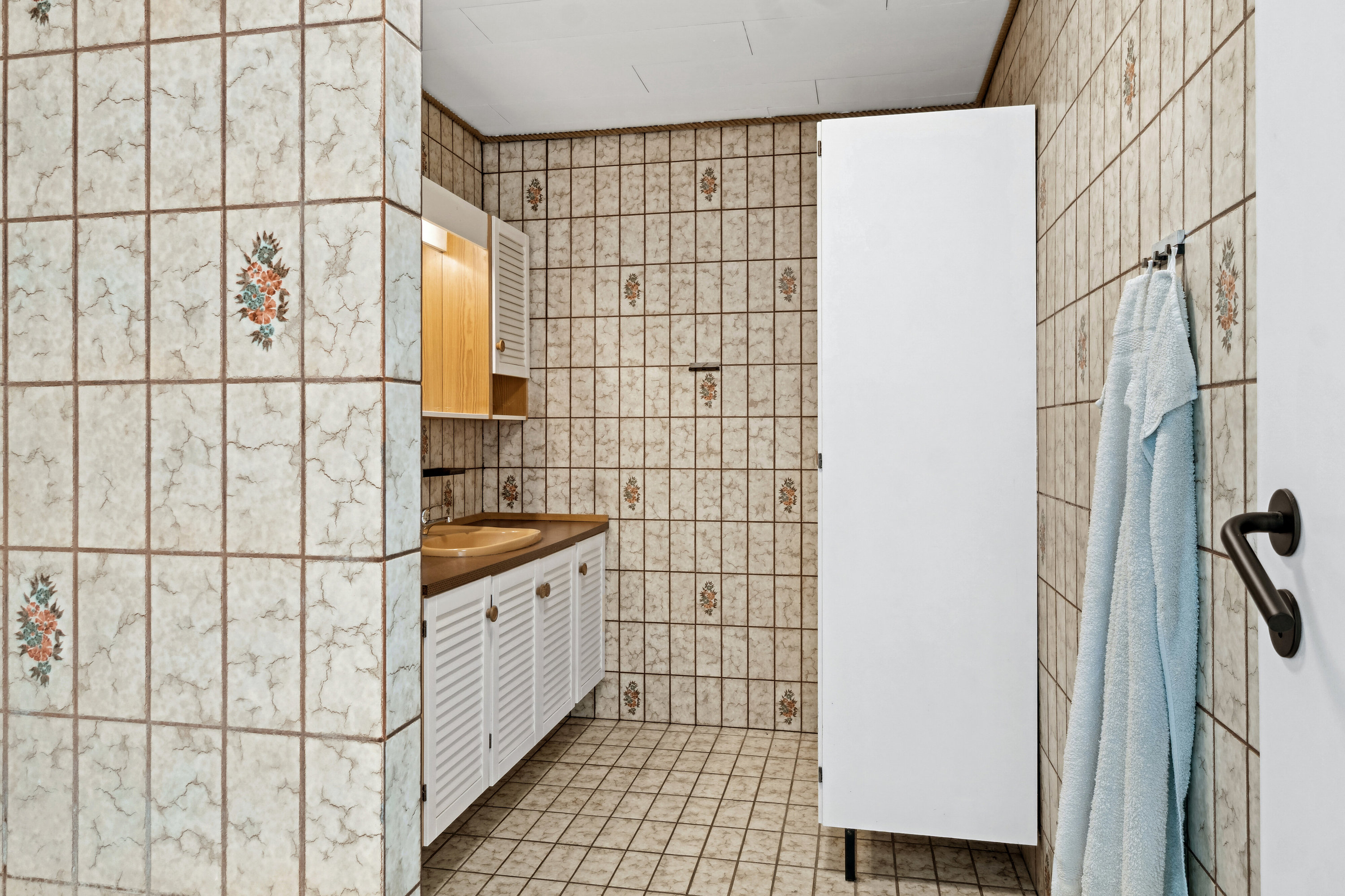 Fremhævet badeværelse billede i fuldskærmstilstand. Billede af Musikbyen 25, 4573 Højby