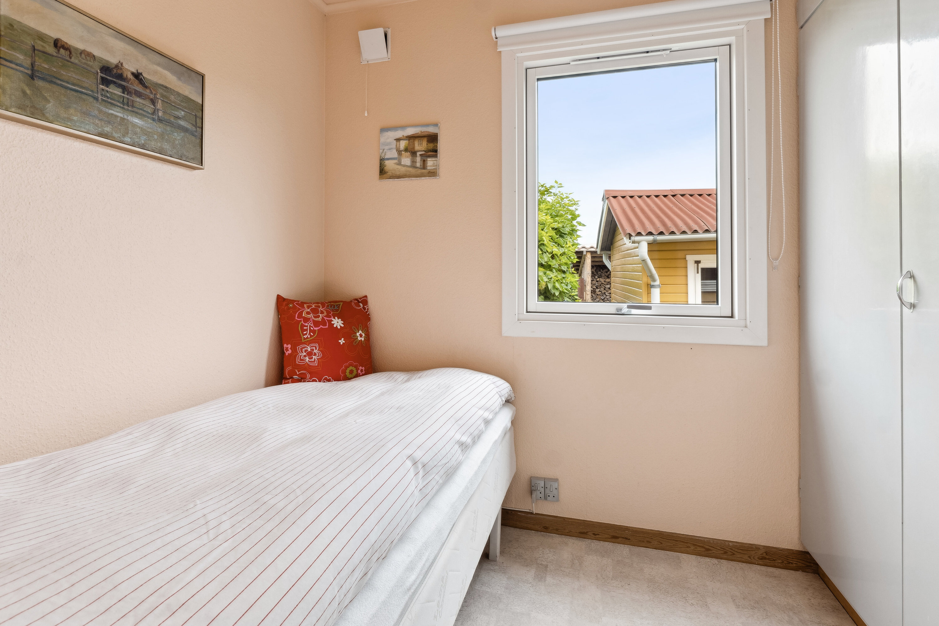 Fremhævet soveværelse billede i fuldskærmstilstand. Billede af Strandparken 7, Bøsserup, 4500 Nykøbing Sj