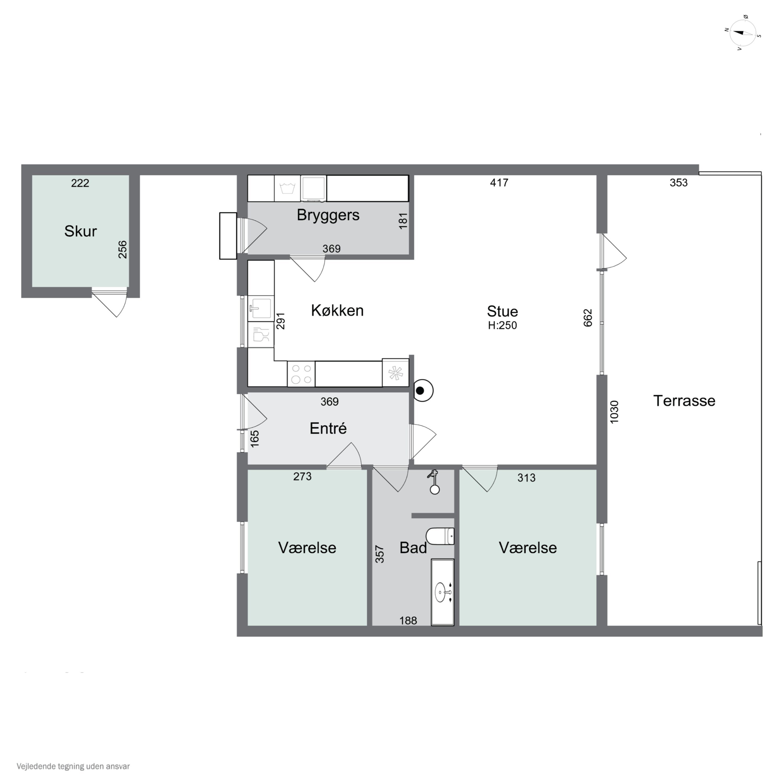 Plantegninger billede af Musikbyen 25, 4573 Højby