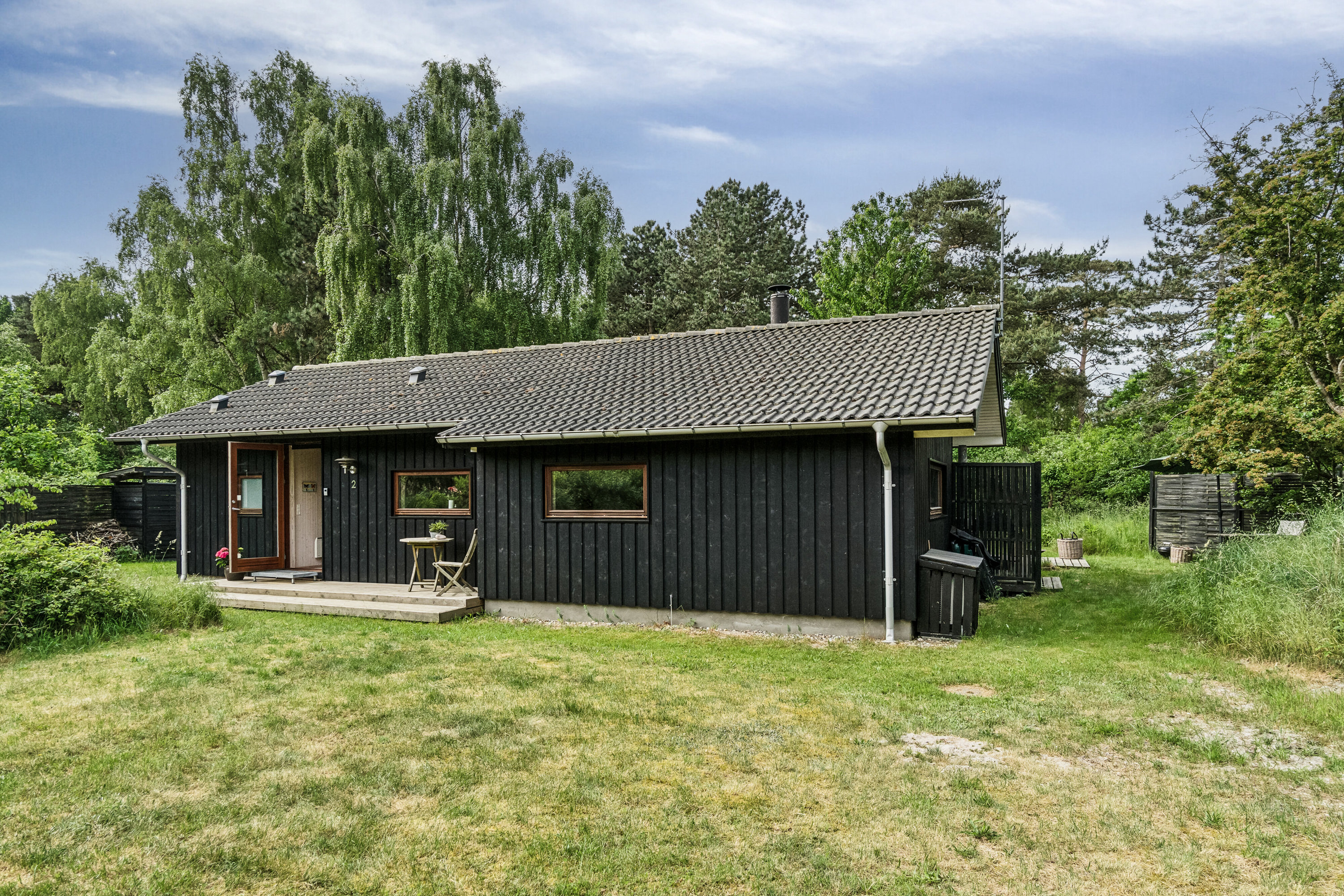 Fremhævet set fra haven billede i fuldskærmstilstand. Billede af Hjerlsvej 2, 4581 Rørvig