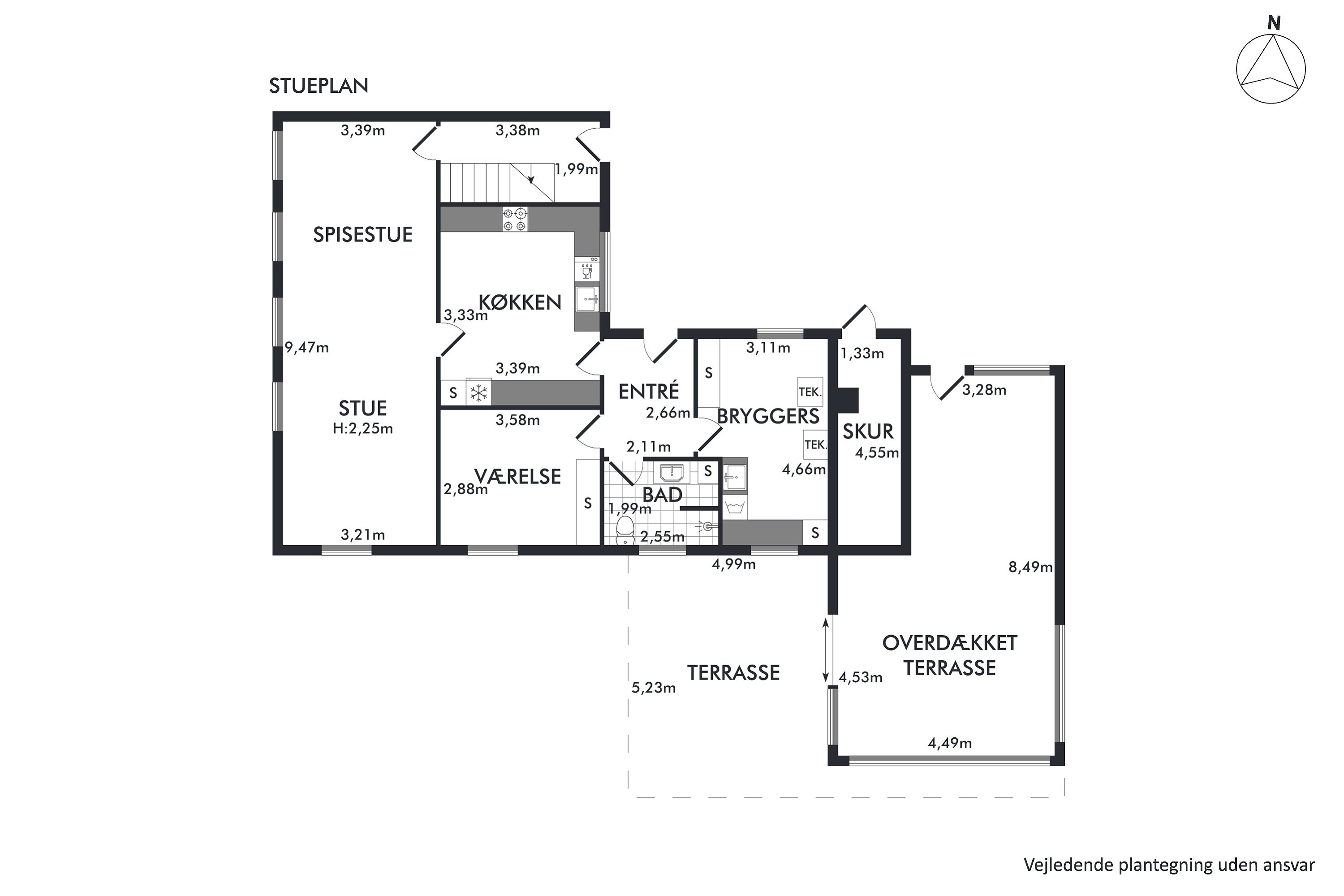 Plantegninger billede af Boelskovvej 3, Arnøje, 4660 Store Heddinge