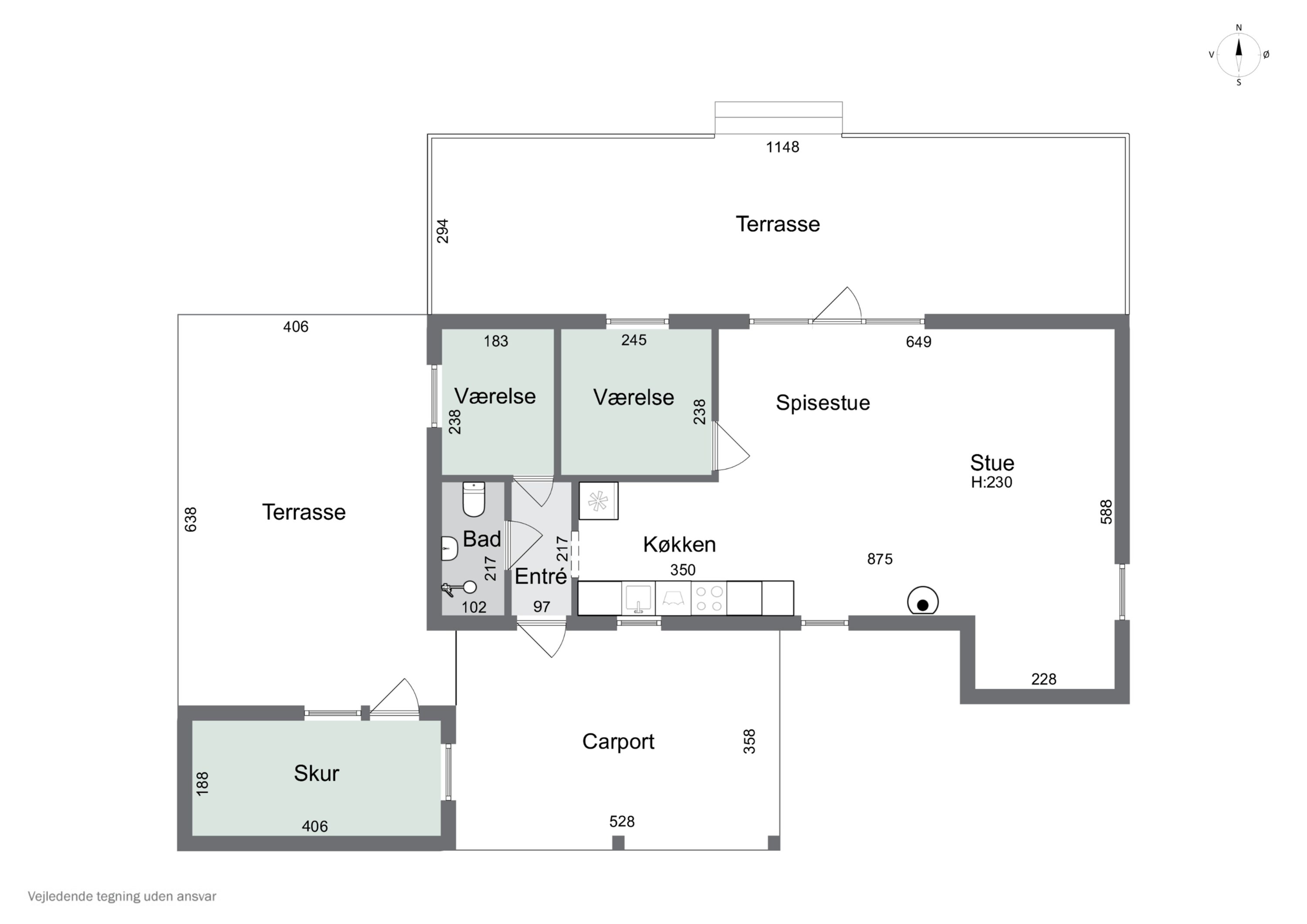 Plantegninger billede af Harekærgårdsvej 64, Gershøj, 4070 Kirke Hyllinge