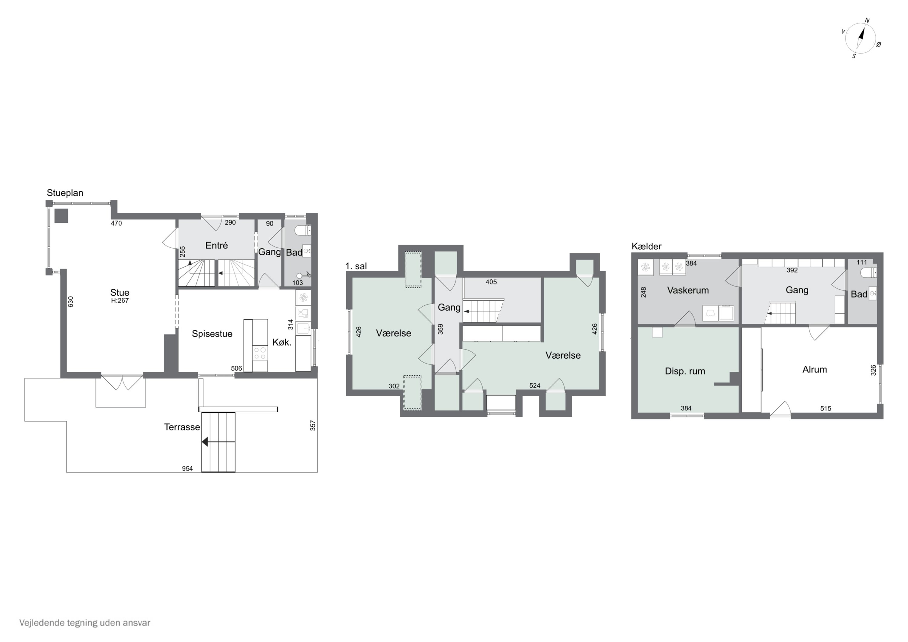 Plantegninger billede af Engbakken 2, 2830 Virum
