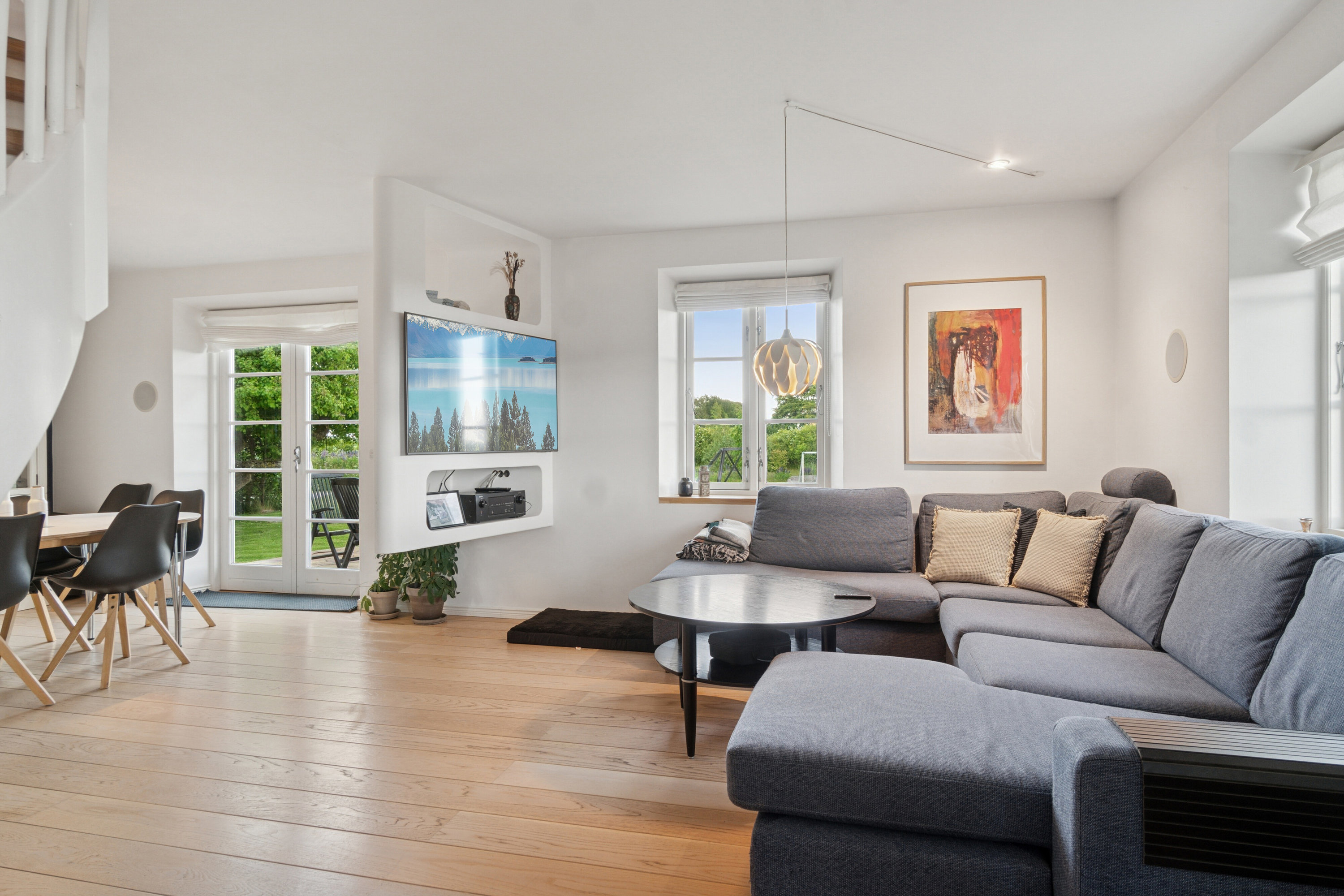 Fremhævet stue billede i fuldskærmstilstand. Billede af Vollerupvej 14, Vollerup, 4200 Slagelse