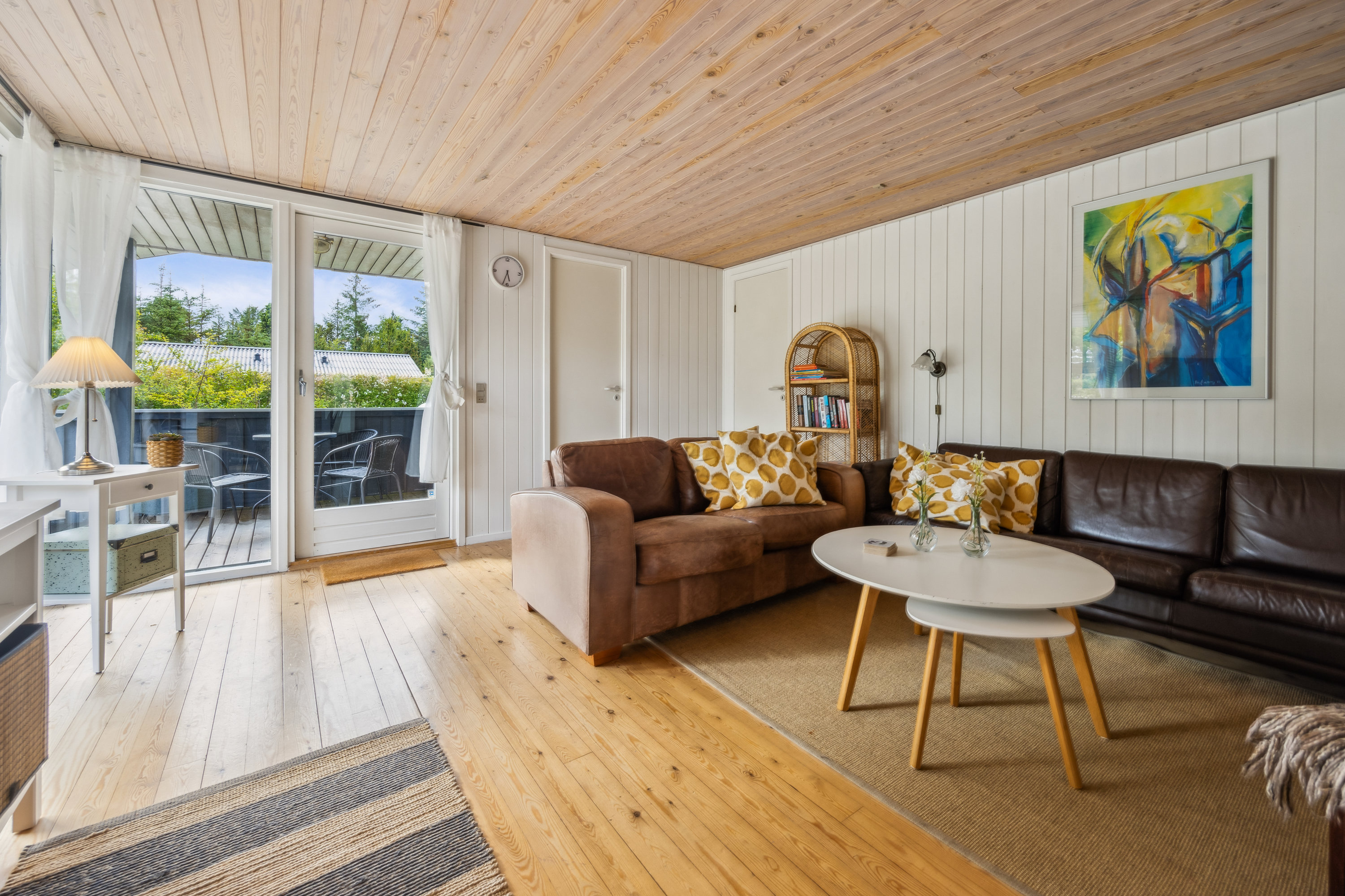 Fremhævet stue billede i fuldskærmstilstand. Billede af Lindeparken 8, 9370 Hals