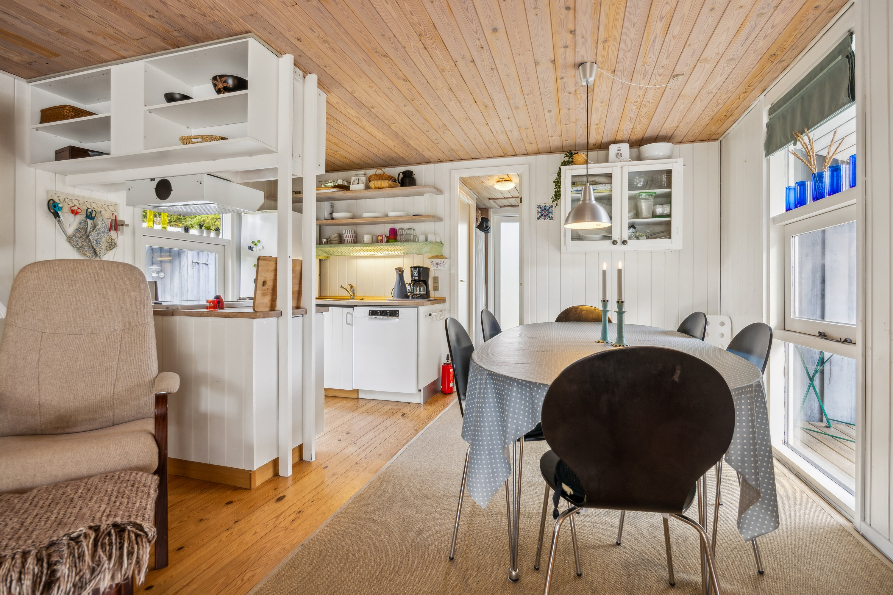 Fremhævet værelse billede i fuldskærmstilstand. Billede af Lindeparken 8, 9370 Hals