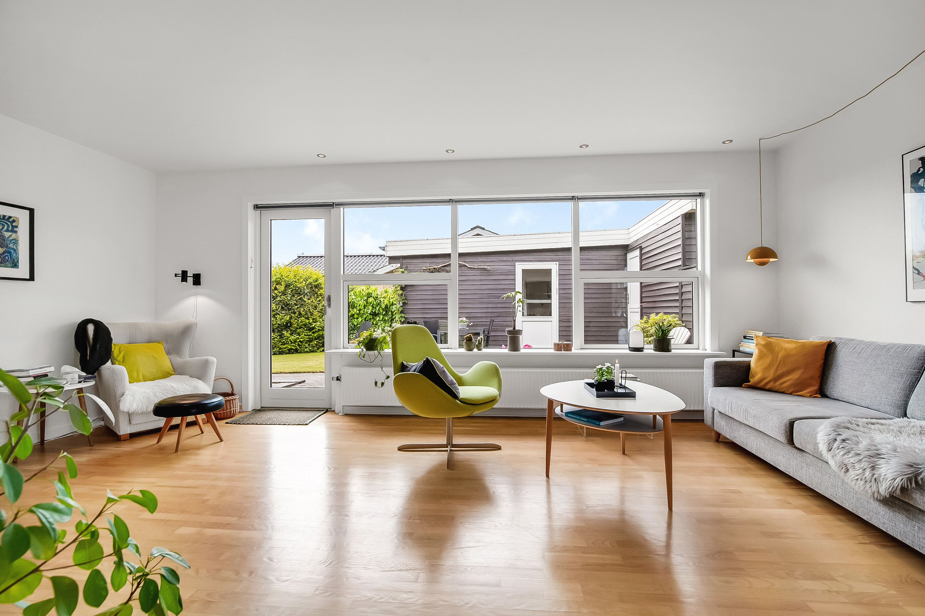 Fremhævet stue billede i fuldskærmstilstand. Billede af Blochsvej 23, 6000 Kolding