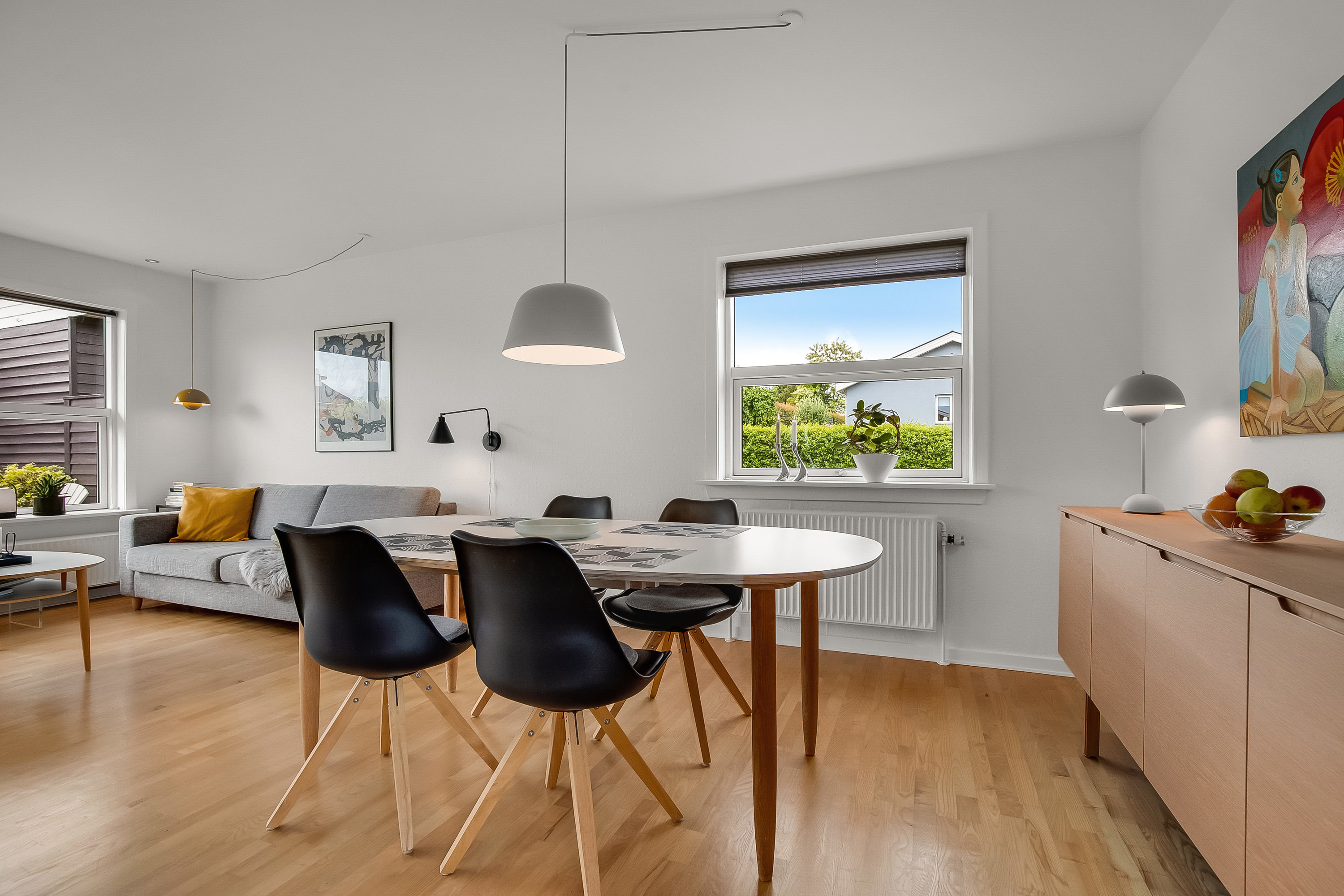 Fremhævet stue billede i fuldskærmstilstand. Billede af Blochsvej 23, 6000 Kolding