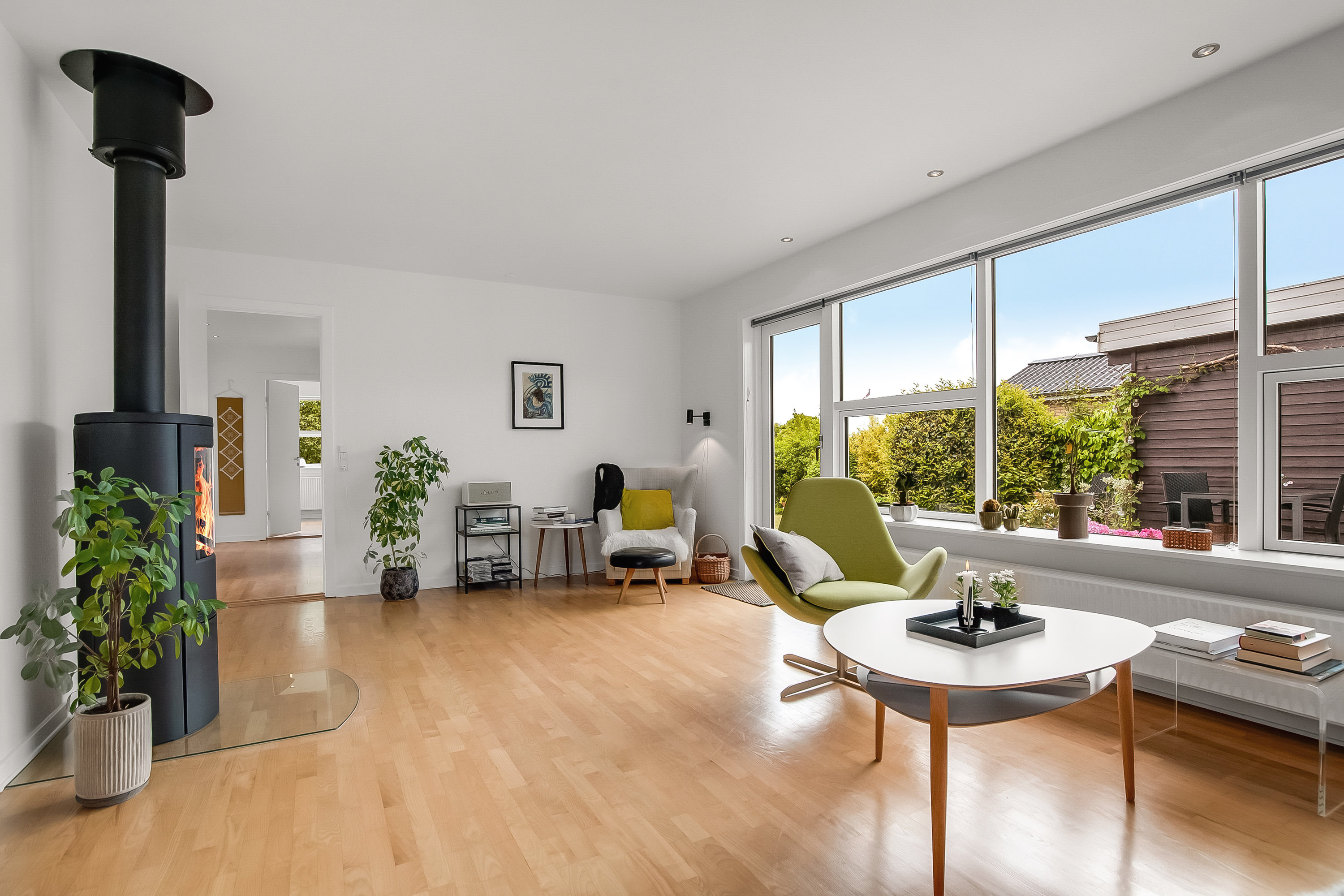 Fremhævet stue billede i fuldskærmstilstand. Billede af Blochsvej 23, 6000 Kolding