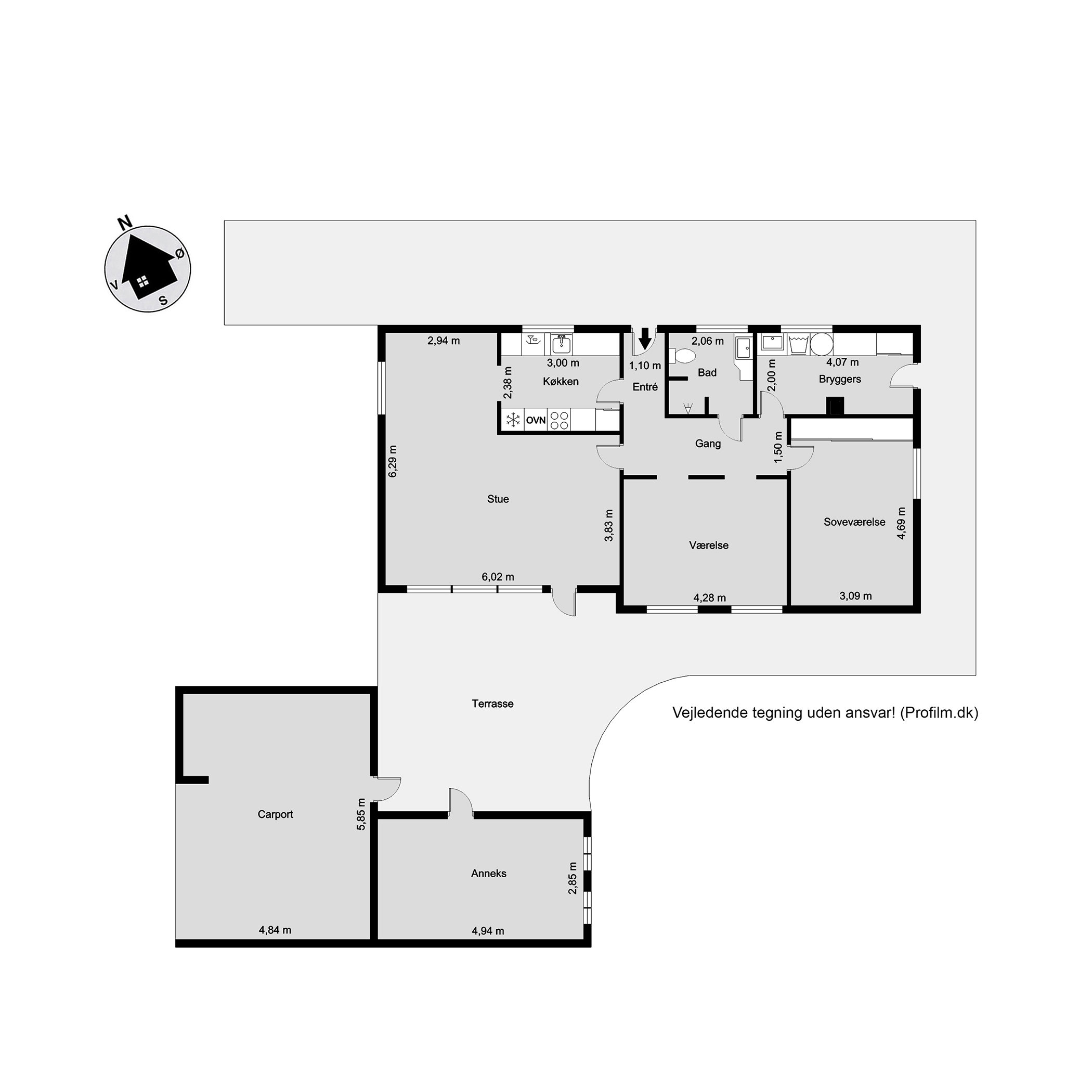 Plantegninger billede af Blochsvej 23, 6000 Kolding