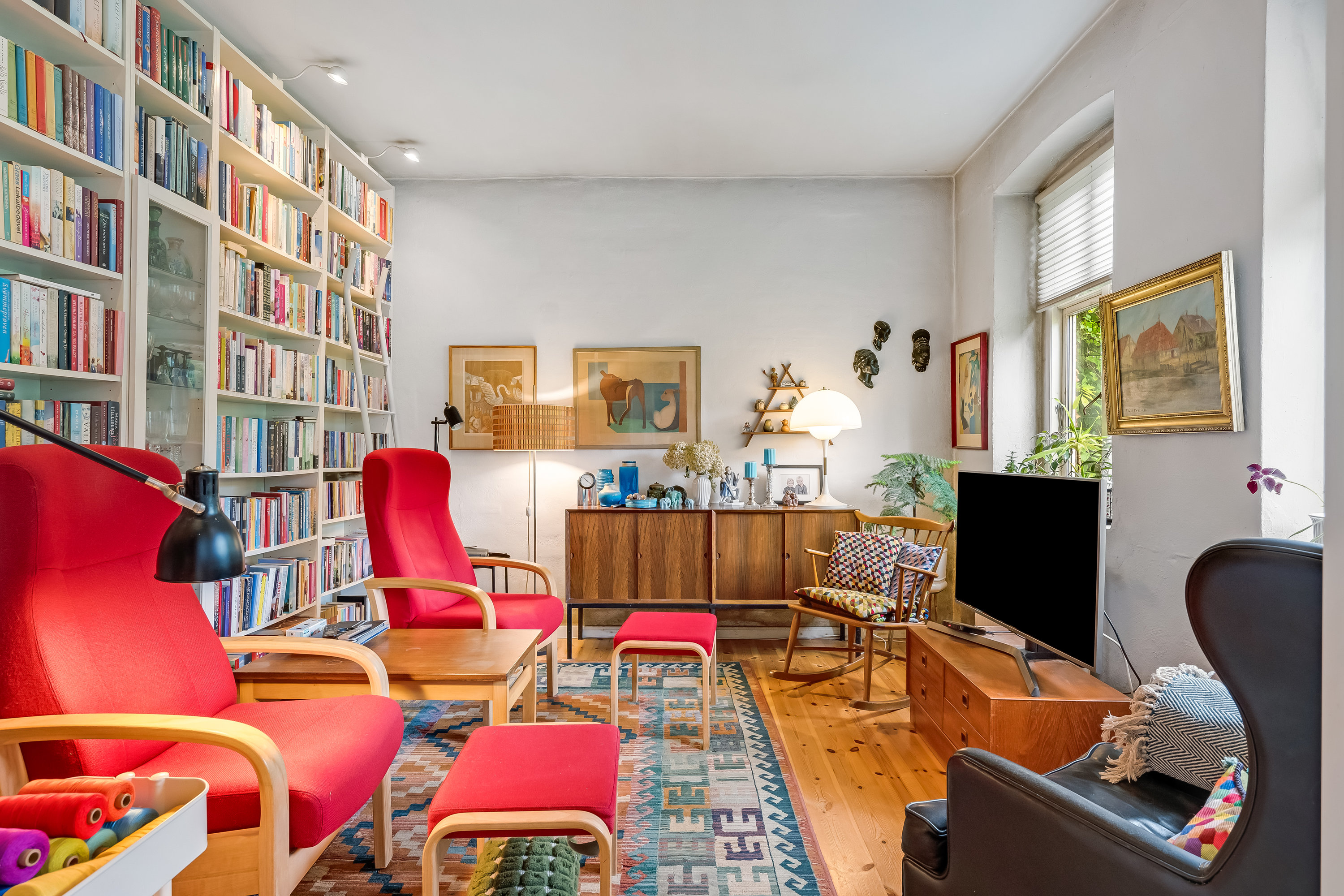 Fremhævet stue billede i fuldskærmstilstand. Billede af Markgade 1, 6270 Tønder