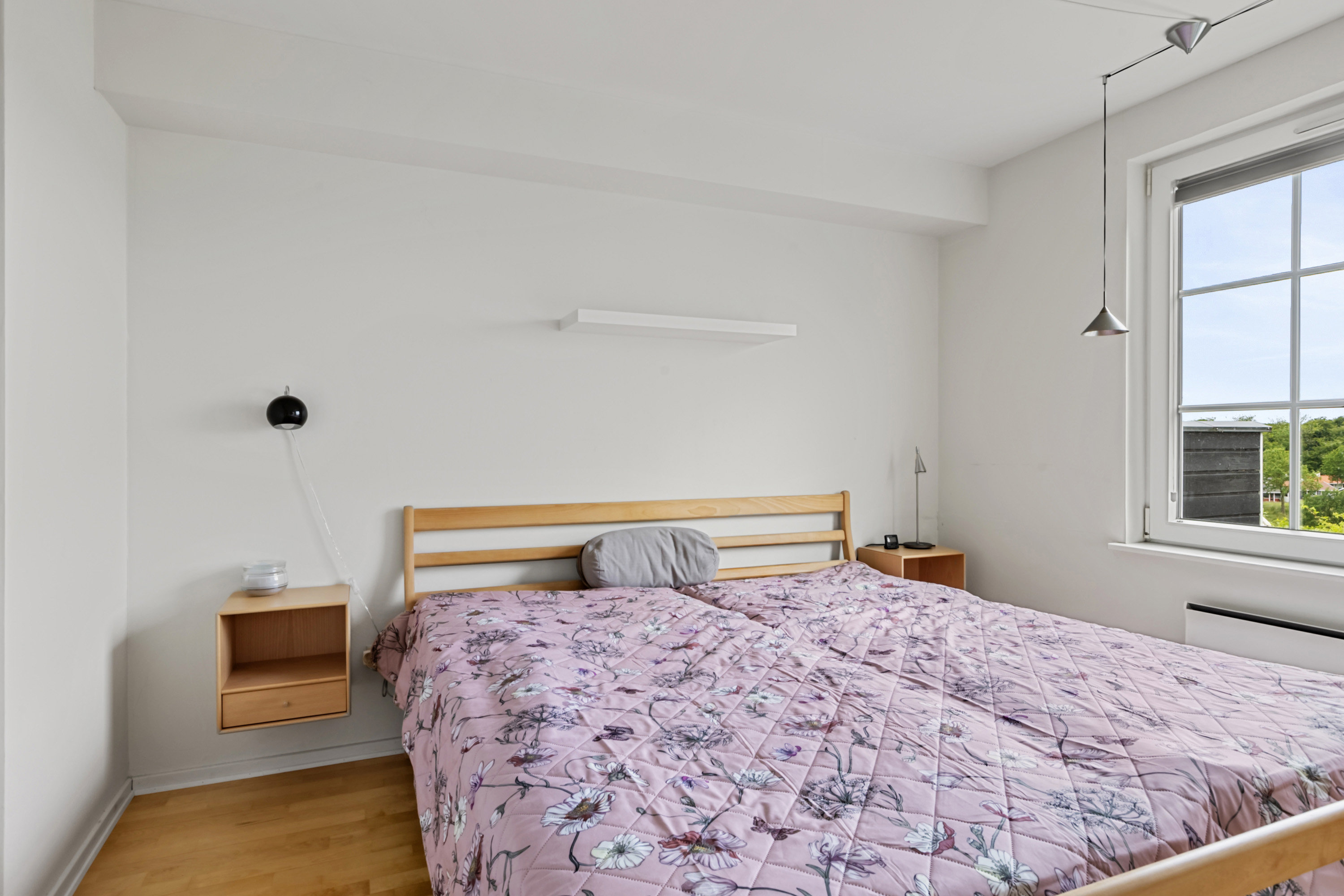 Fremhævet soveværelse billede i fuldskærmstilstand. Billede af Løjt Bellevue 31, Løjt Feriecenter, 6200 Aabenraa