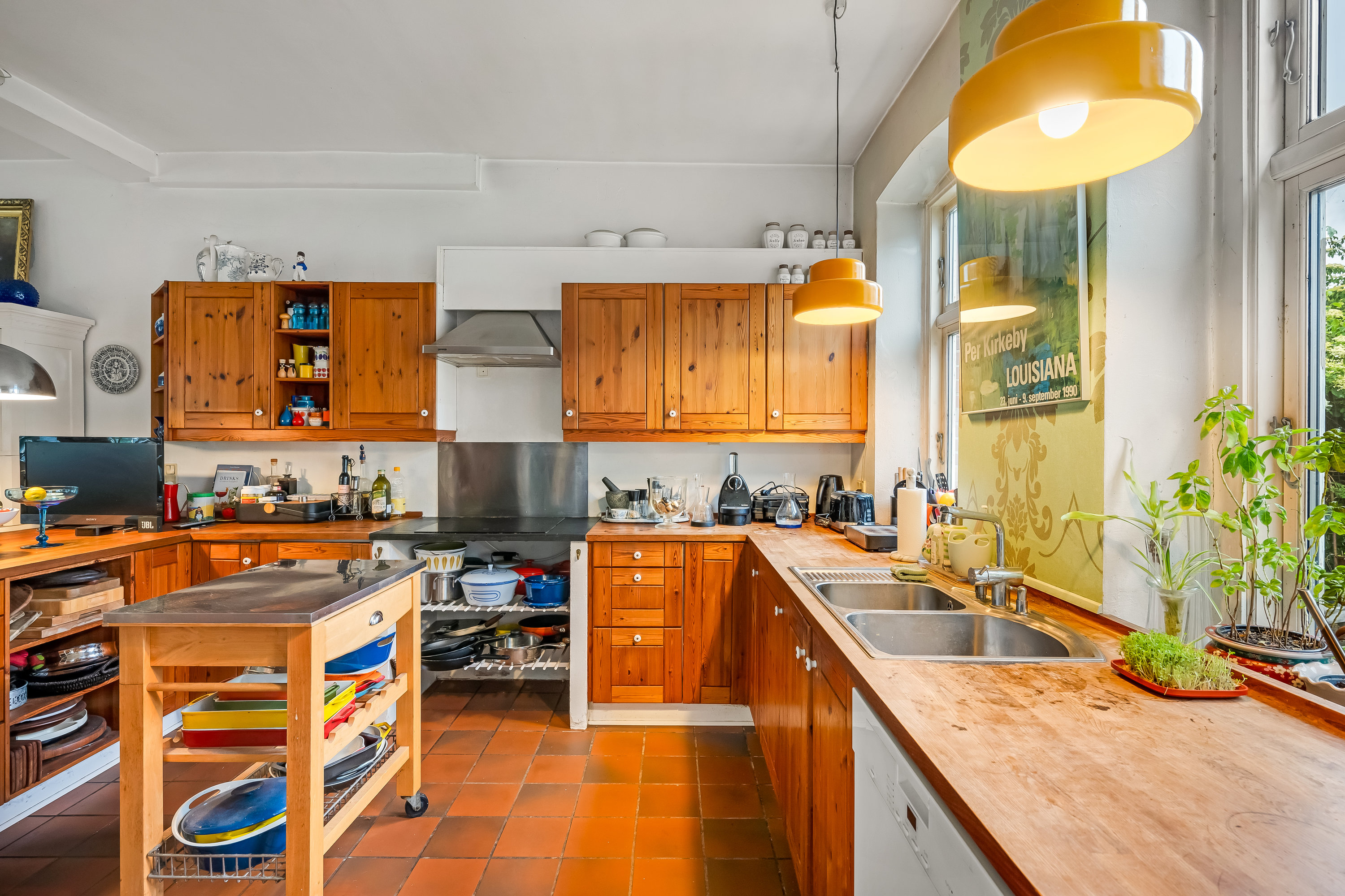 Fremhævet køkken billede i fuldskærmstilstand. Billede af Markgade 1, 6270 Tønder