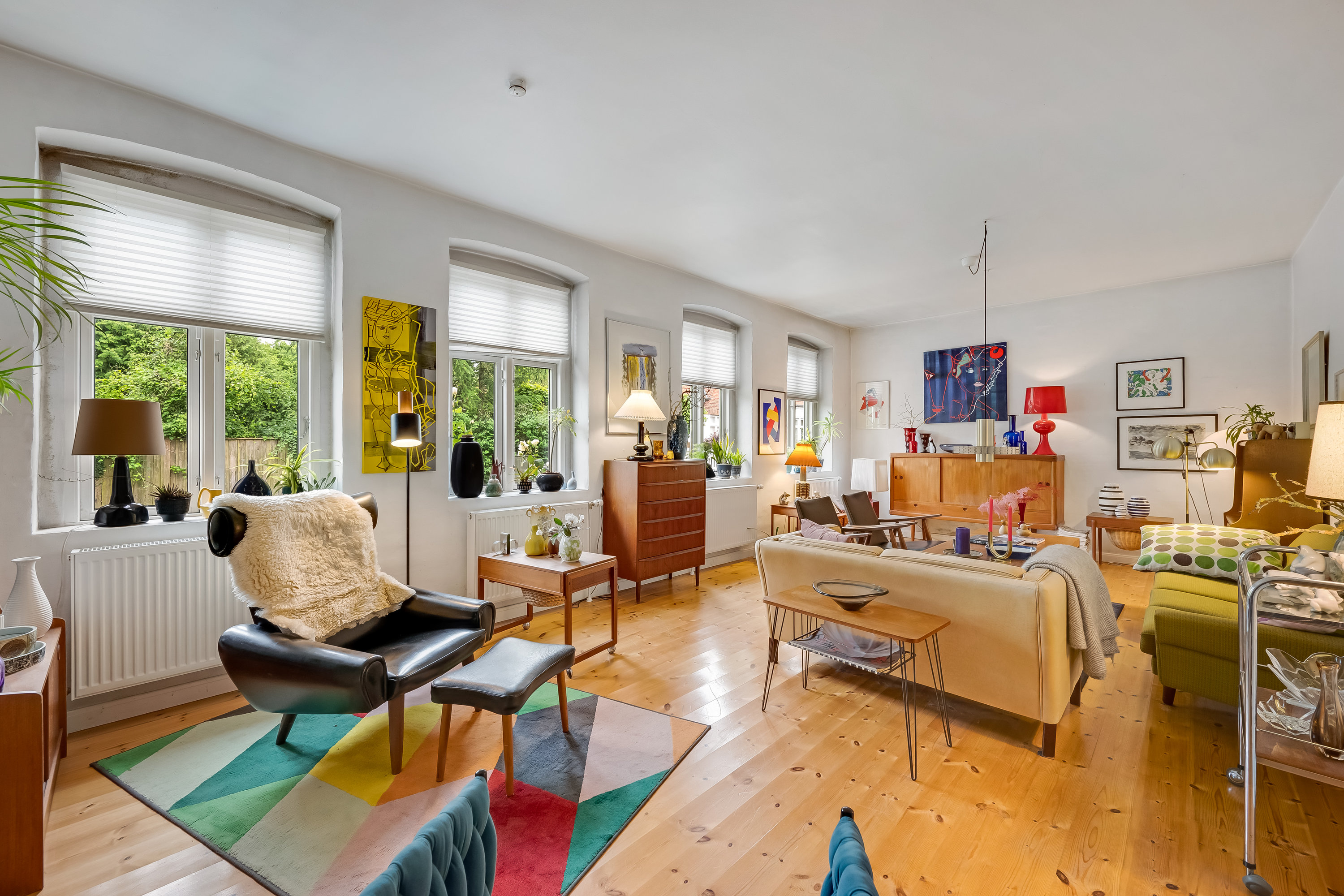 Fremhævet stue billede i fuldskærmstilstand. Billede af Markgade 1, 6270 Tønder