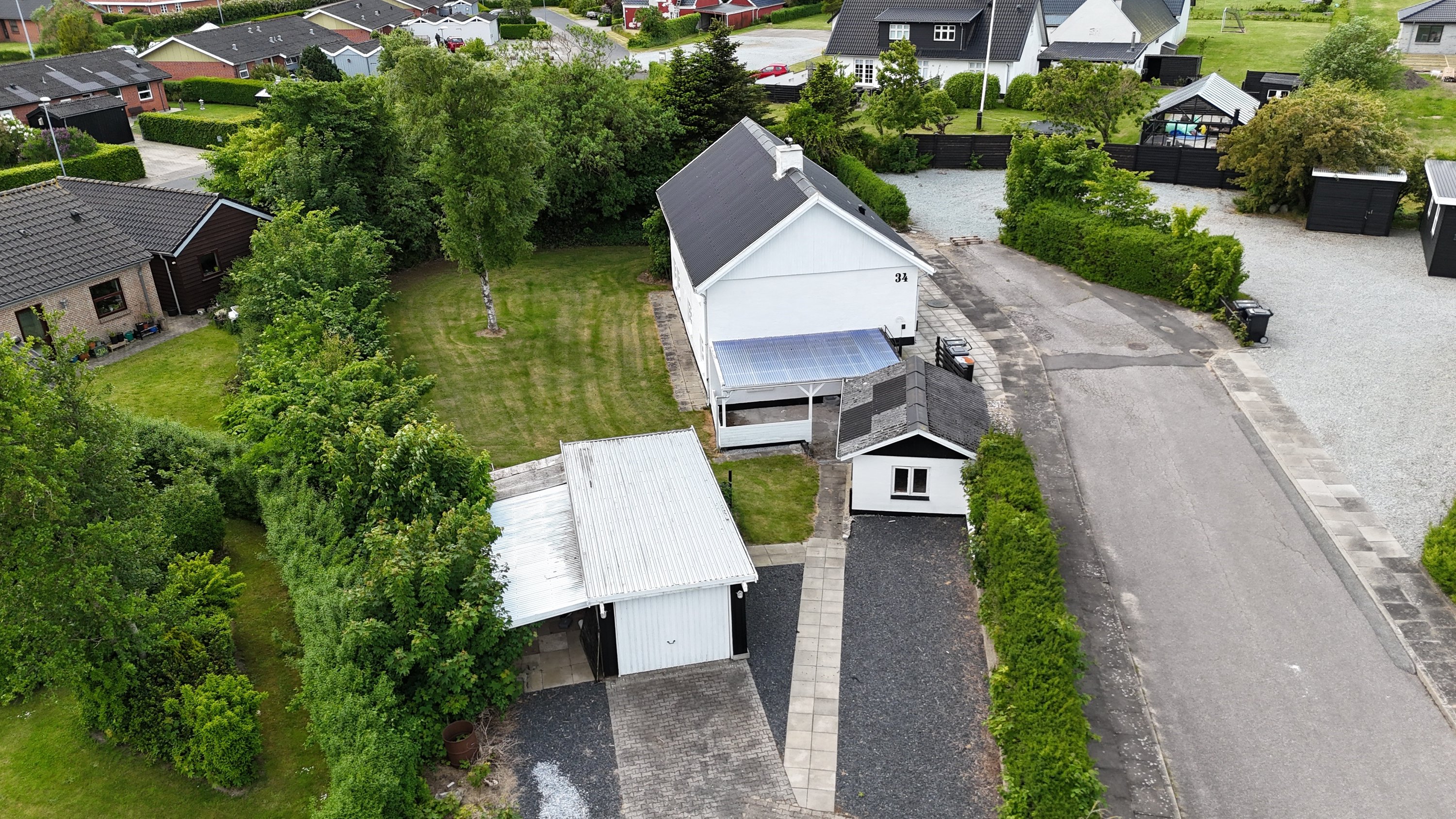 Fremhævet  billede i fuldskærmstilstand. Billede af Skolevej 34, 9490 Pandrup