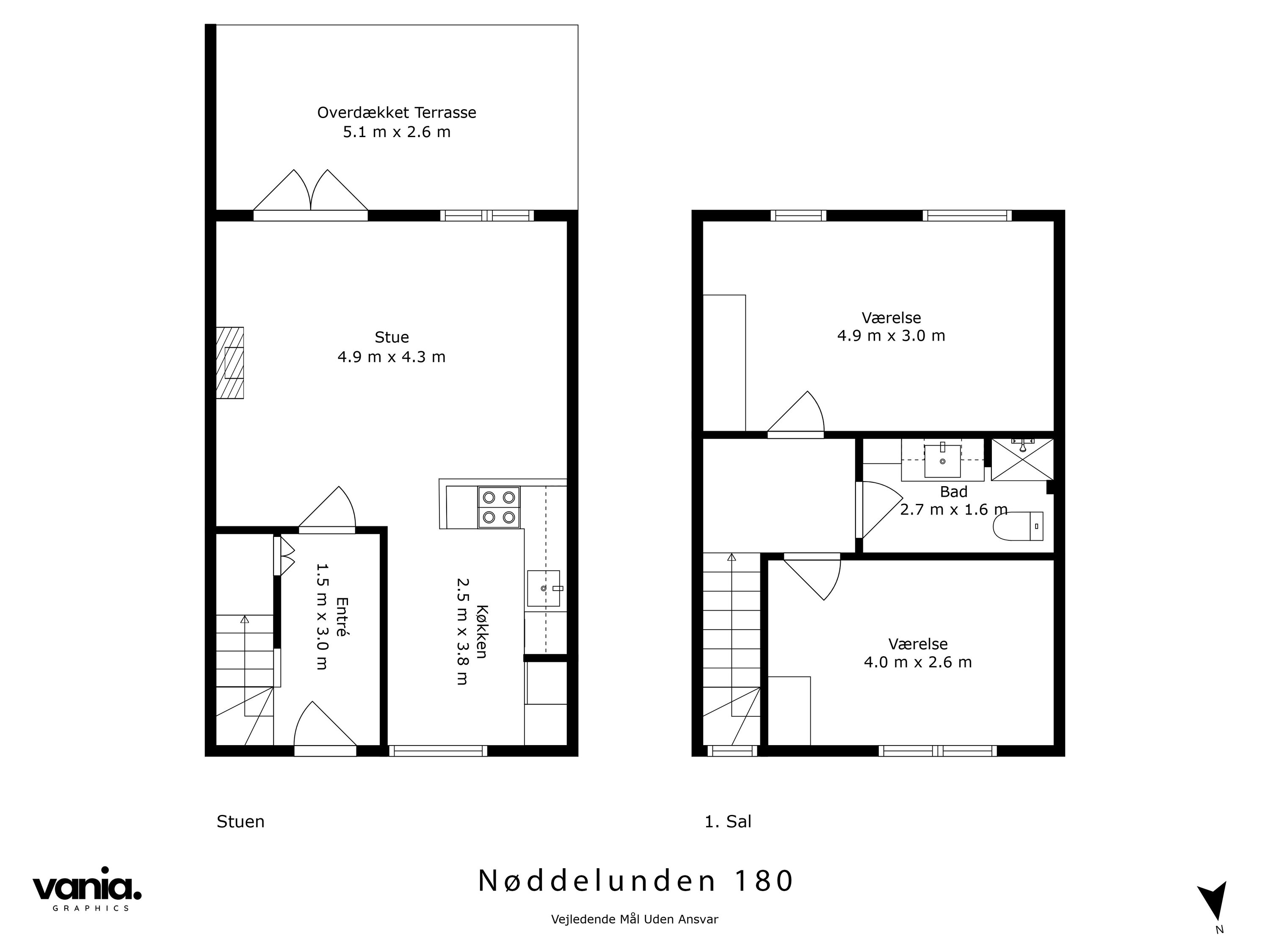 Plantegninger billede af Nøddelunden 180, Lille Smørum, 2765 Smørum