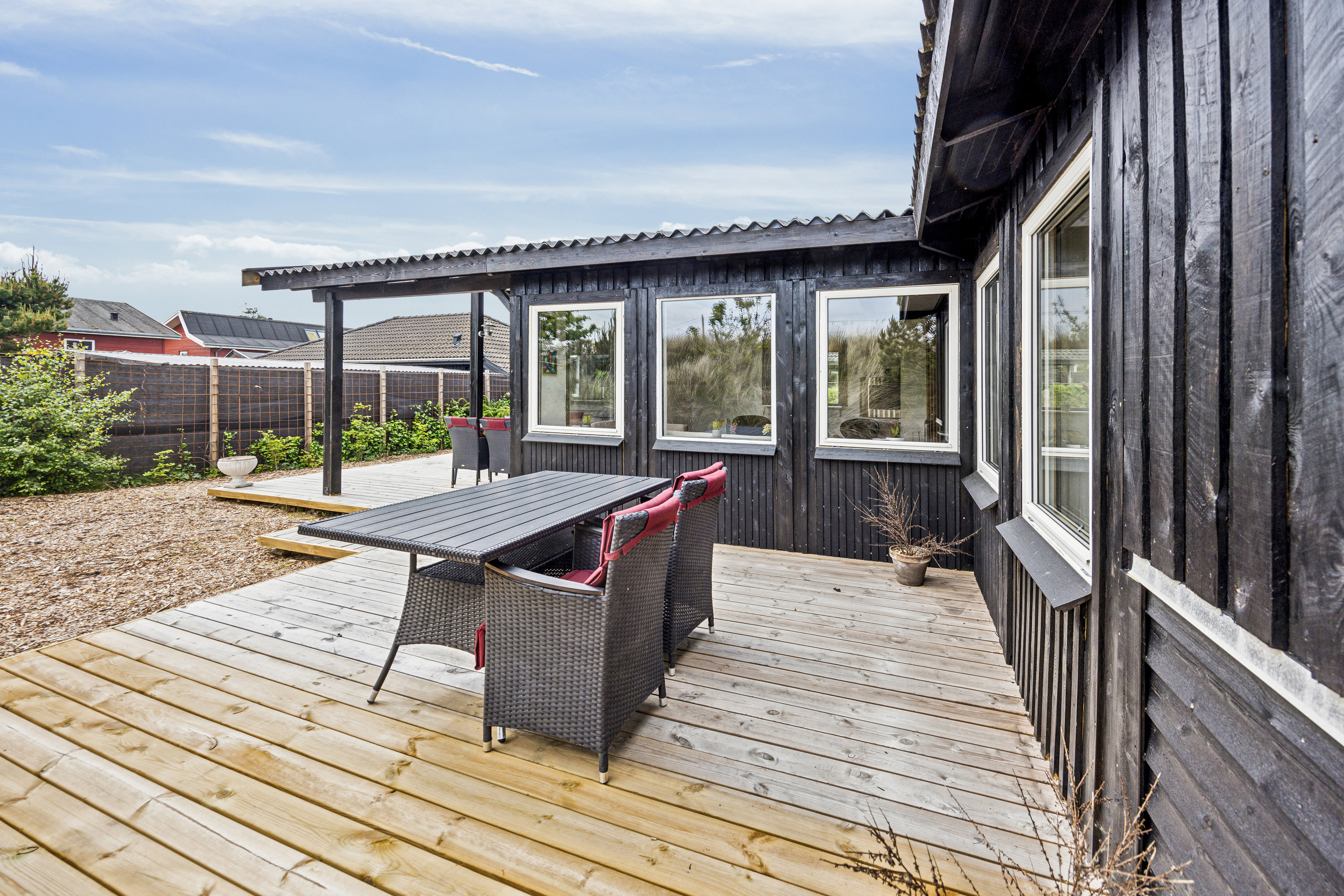 Fremhævet terrasse billede i fuldskærmstilstand. Billede af Tranebærvej 26, Hune, 9492 Blokhus