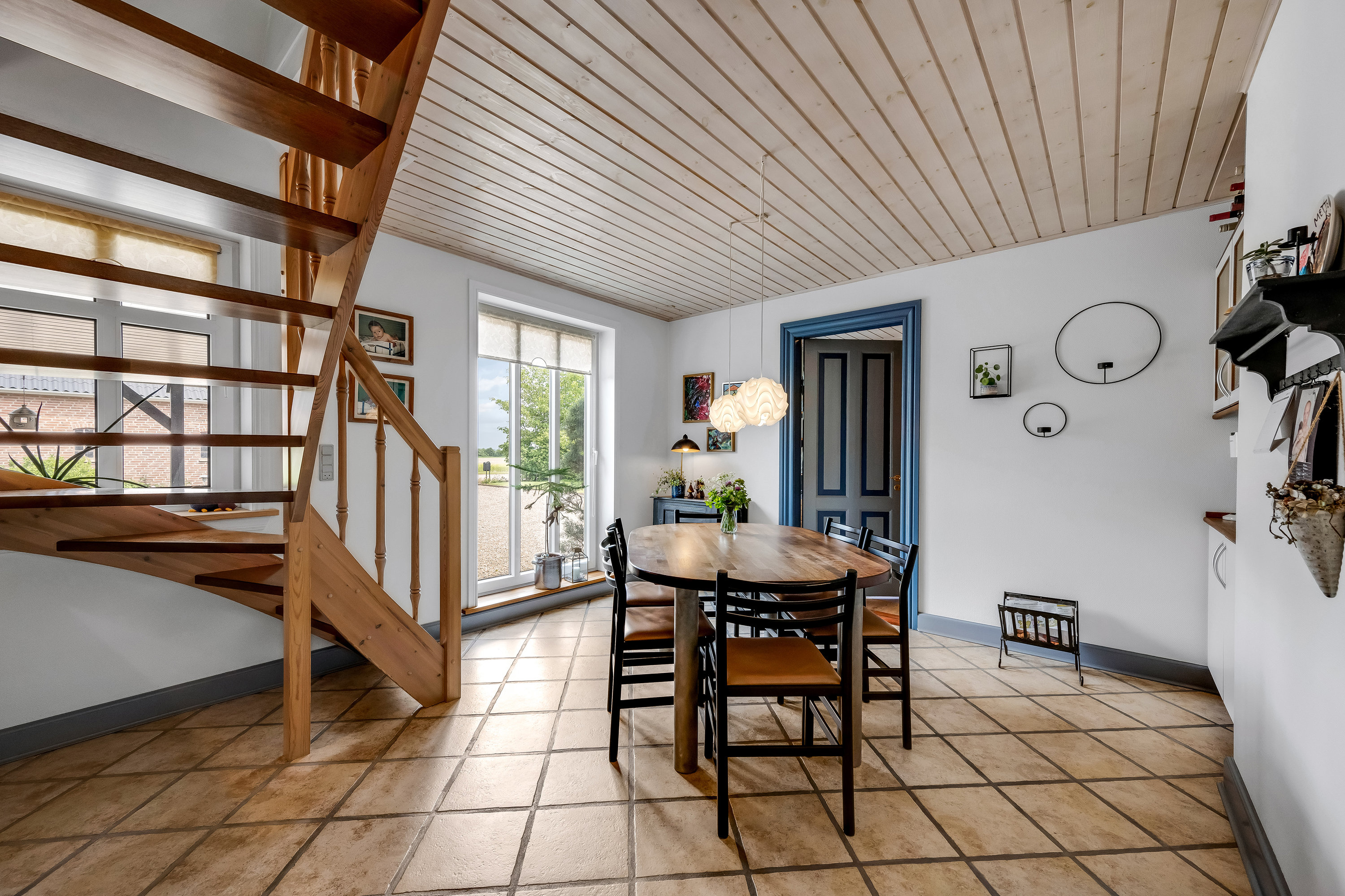 Fremhævet køkken  billede i fuldskærmstilstand. Billede af Øster Vejrupvej 7, Lyne, 6880 Tarm