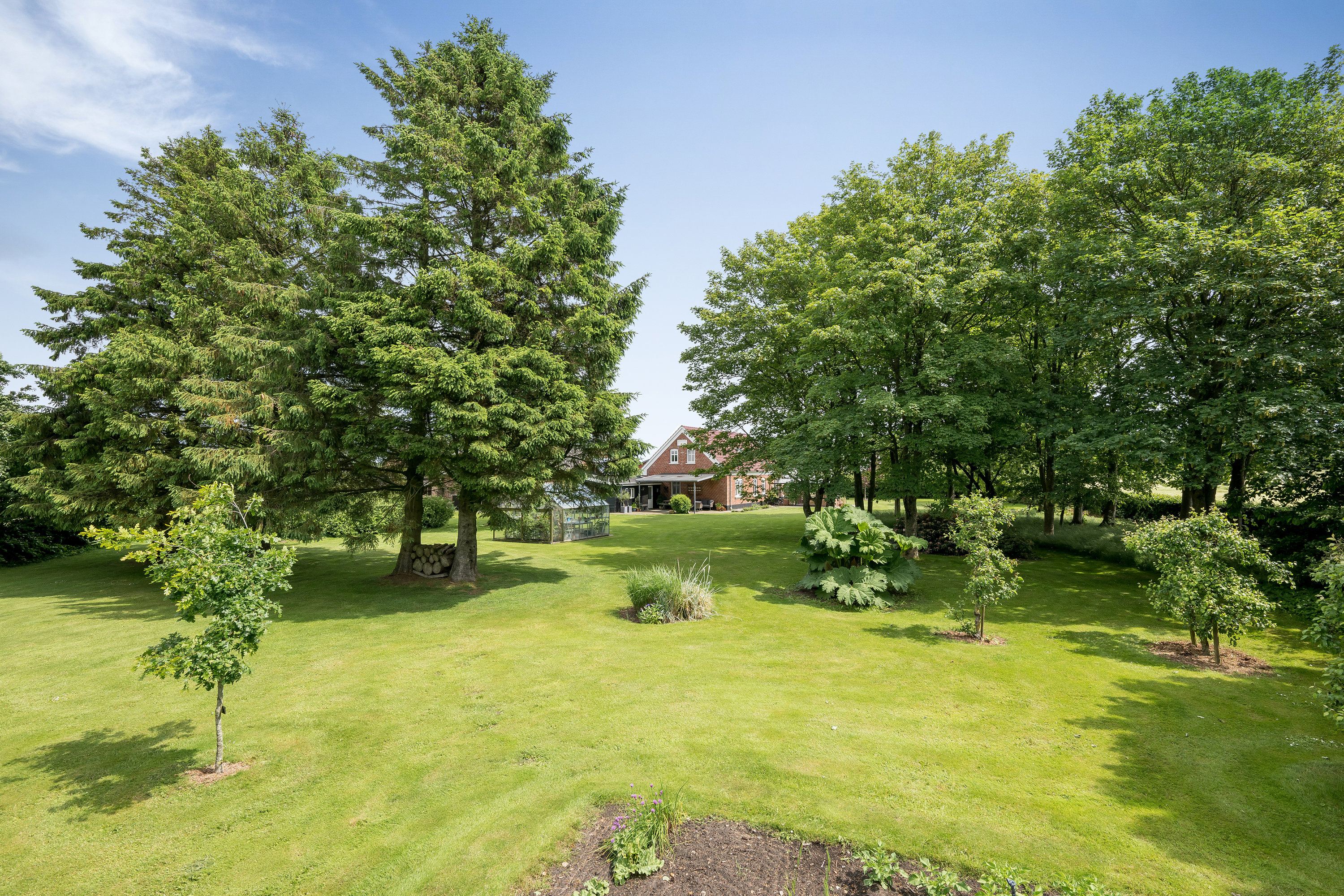 Fremhævet have billede i fuldskærmstilstand. Billede af Øster Vejrupvej 7, Lyne, 6880 Tarm