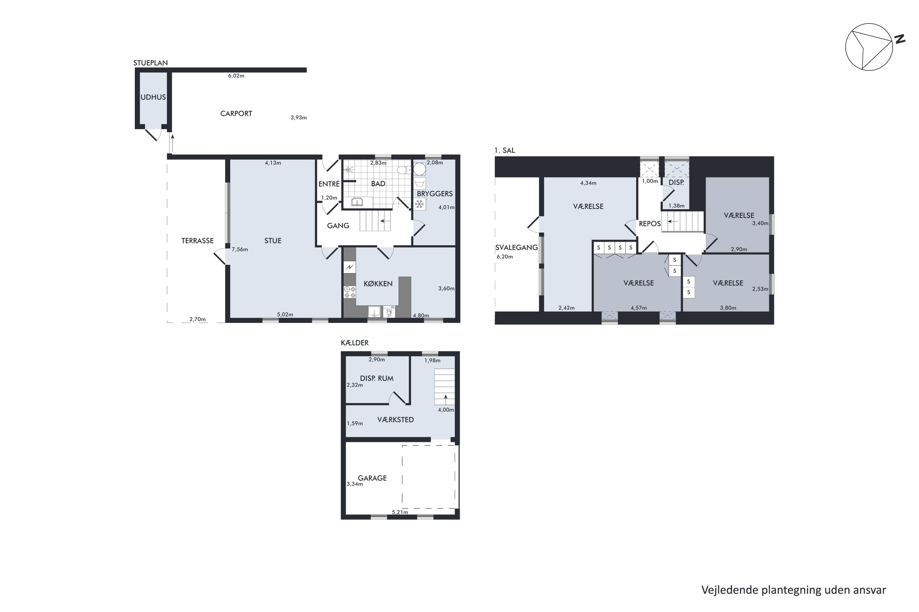 Plantegninger billede af Tornlodden 20, 9490 Pandrup
