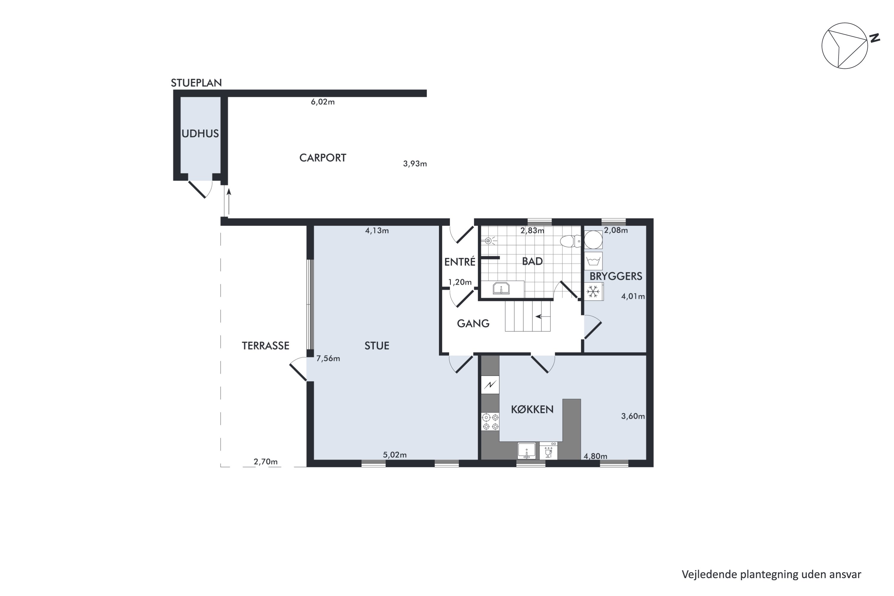 Plantegninger billede af Tornlodden 20, 9490 Pandrup