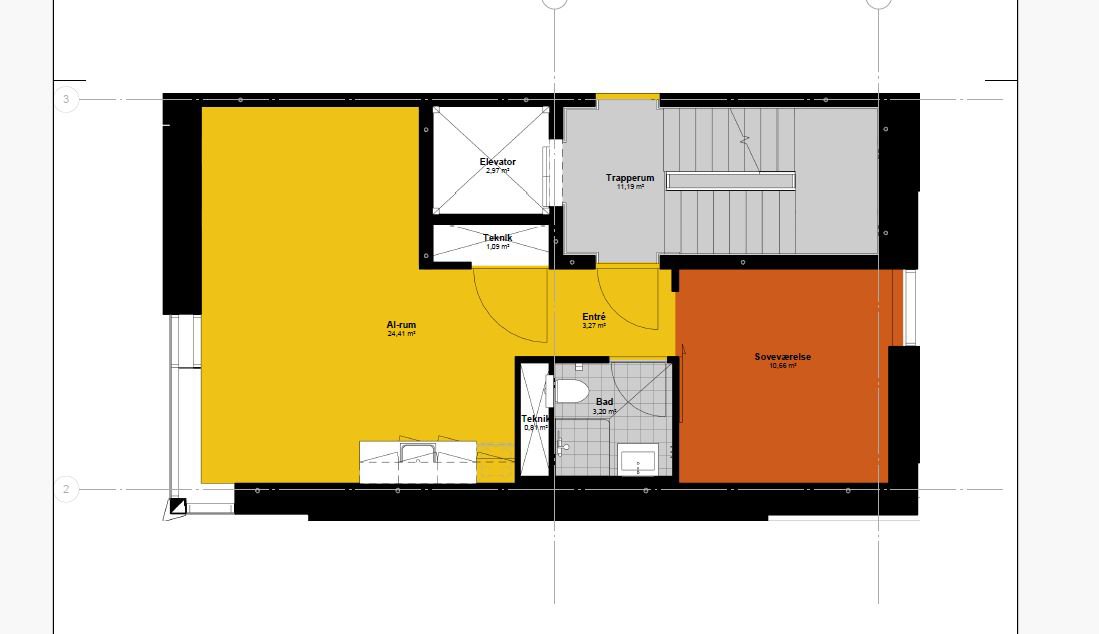 Plantegninger billede af Enggade 2C, 3. tv., 5000 Odense C