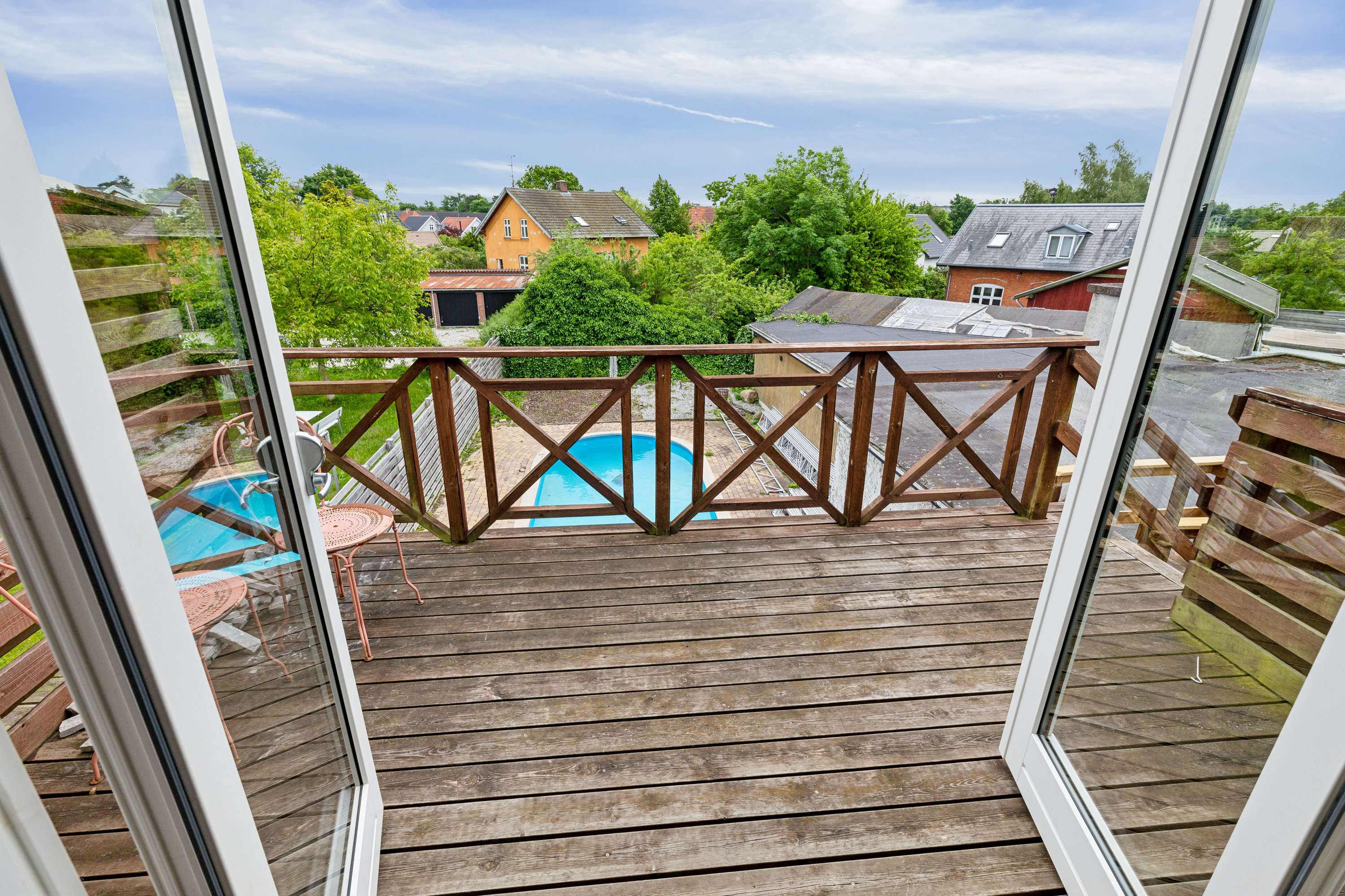 Fremhævet altan billede i fuldskærmstilstand. Billede af Taastrup Hovedgade 47, 2630 Taastrup