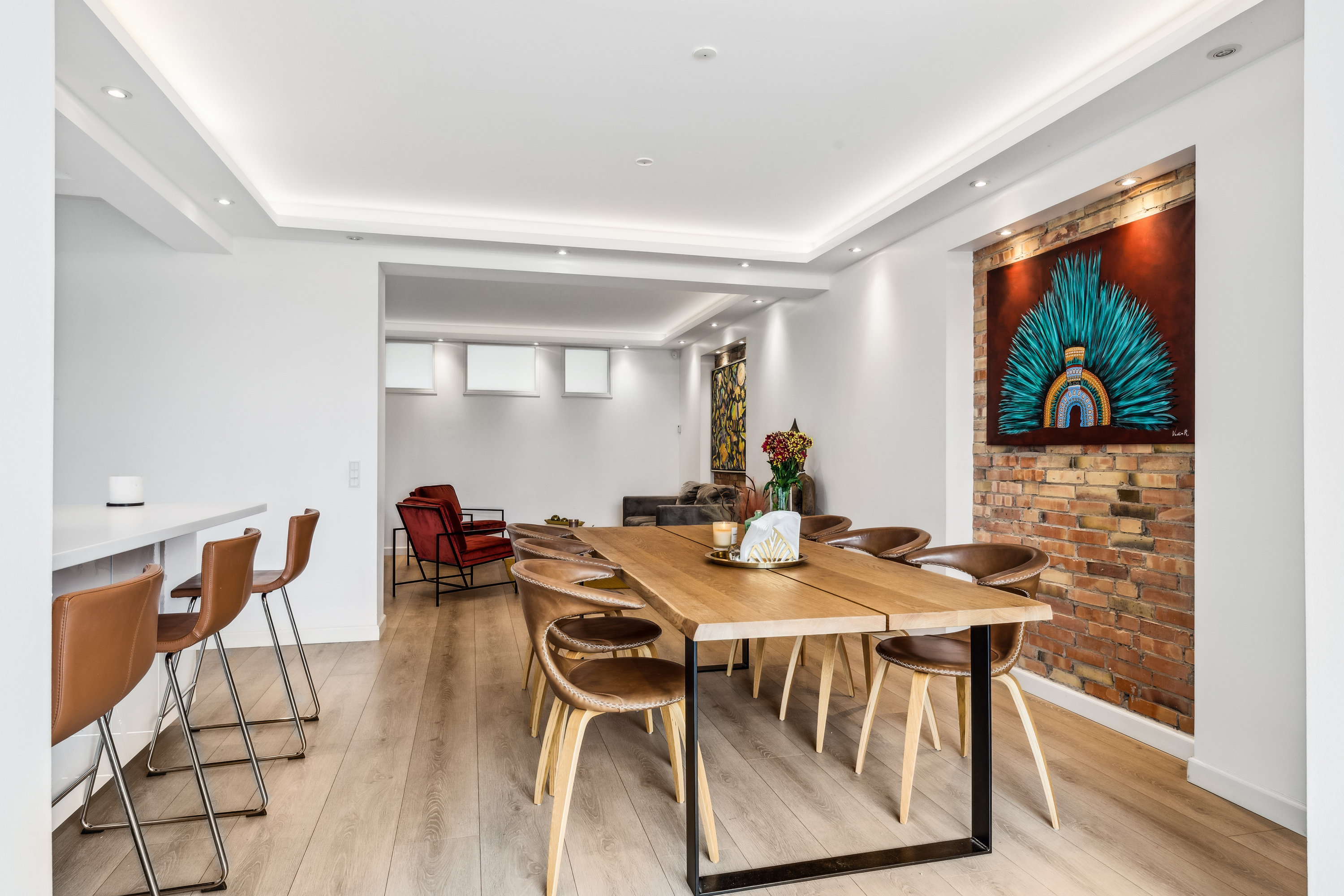 Fremhævet spisestue billede i fuldskærmstilstand. Billede af Taastrup Hovedgade 47, 2630 Taastrup