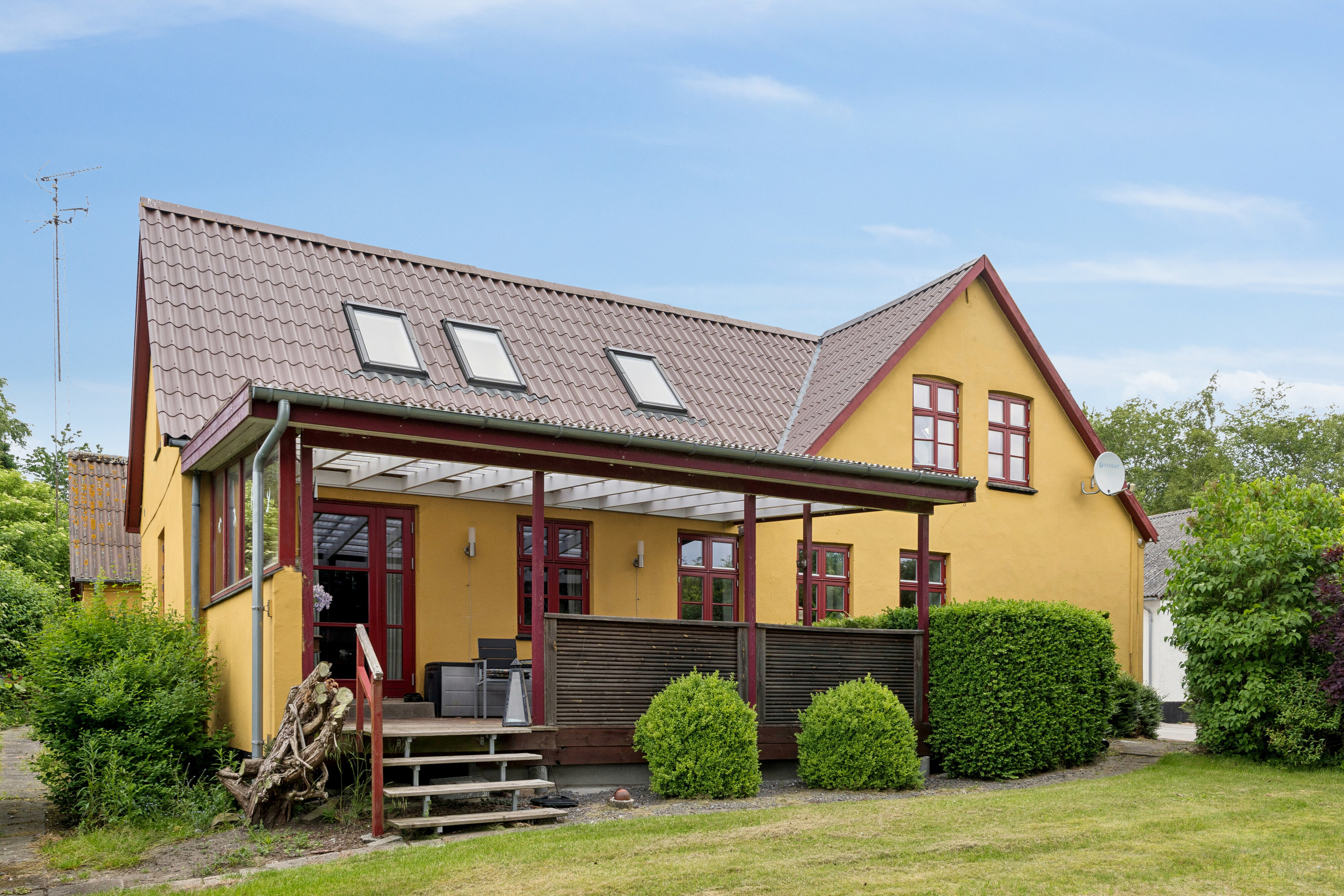 Miniaturebillede 1: udendørs. Billede af Kildebakken 29, Everdrup, 4733 Tappernøje