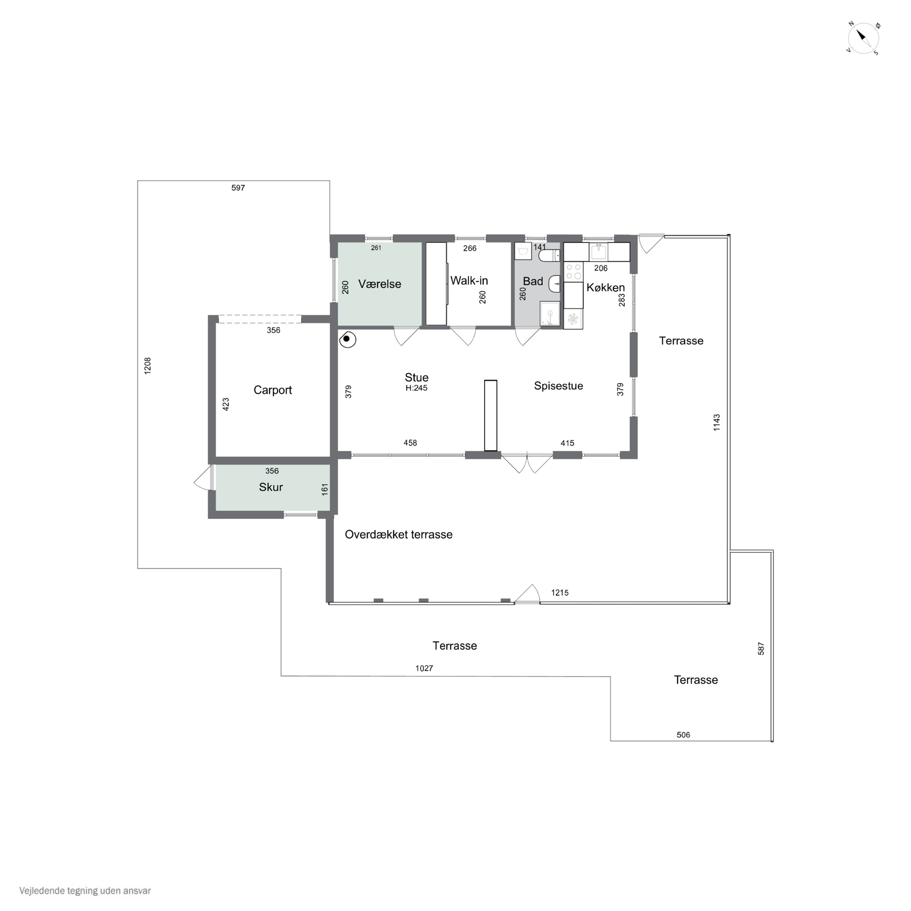 Plantegninger billede af Rørmosevej 7, Østerballe, 5450 Otterup