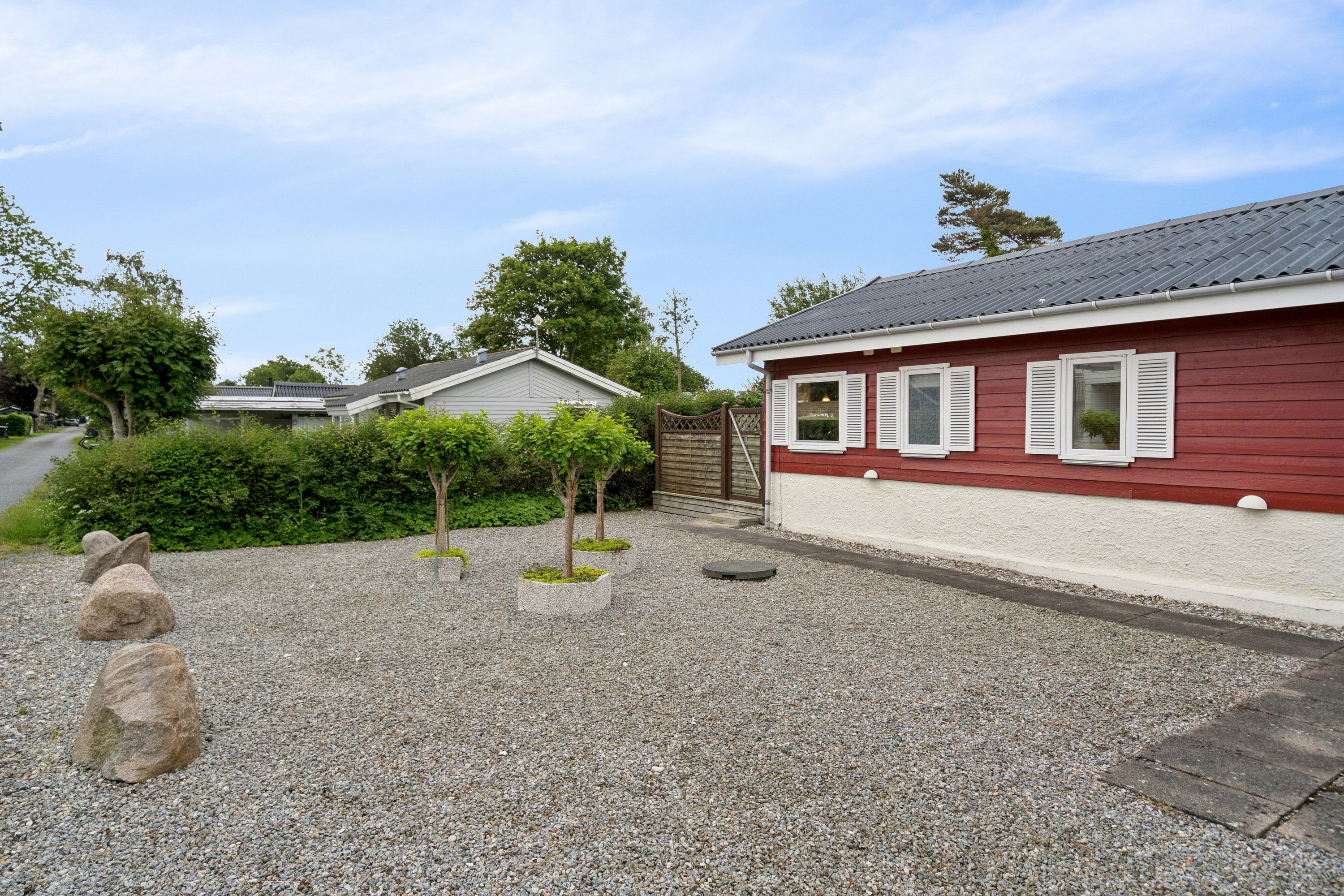 Fremhævet set fra vejen billede i fuldskærmstilstand. Billede af Rørmosevej 7, Østerballe, 5450 Otterup